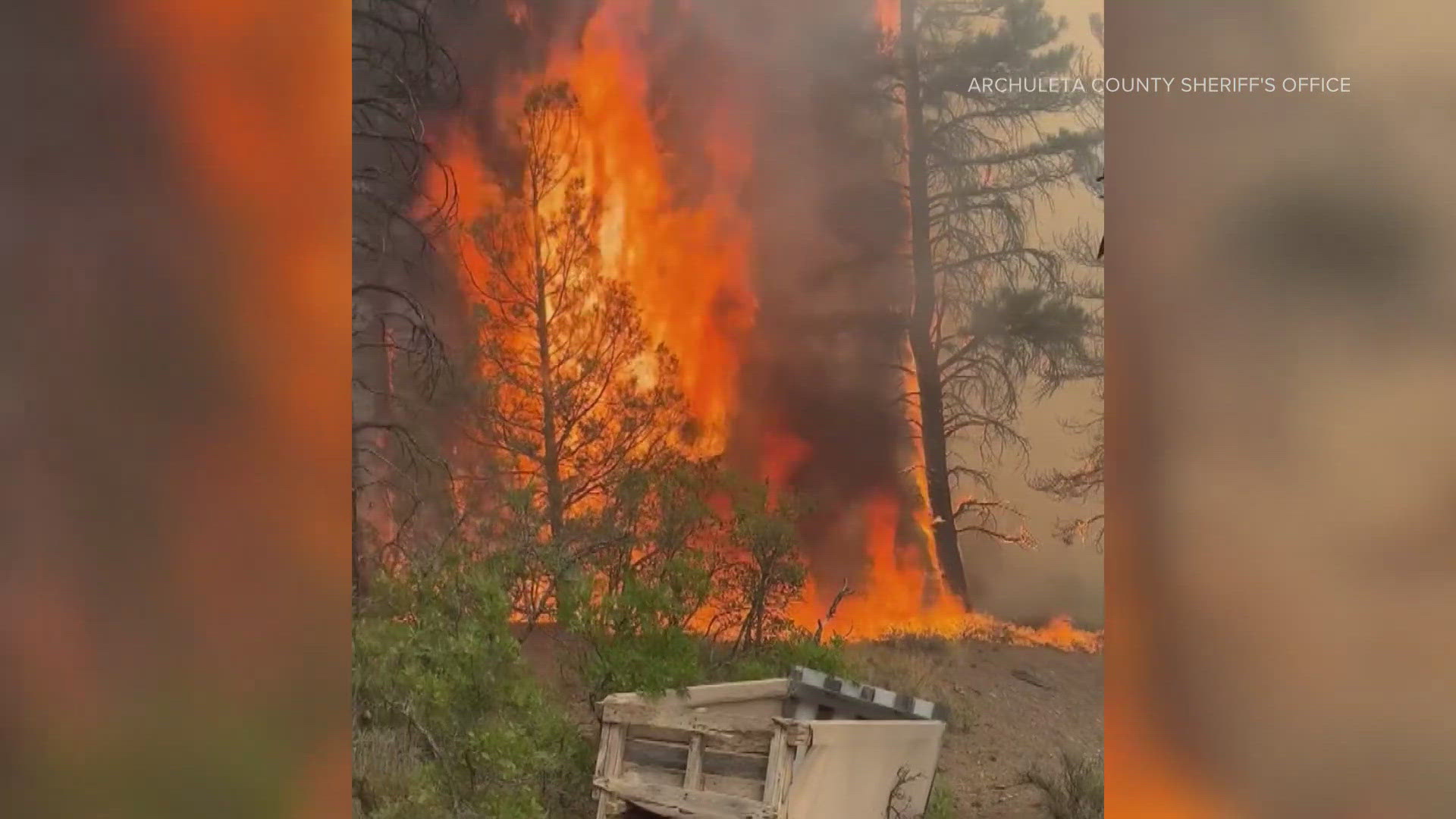 Mandatory evacuations have been ordered for Aspen Springs, the Elk Park subdivision and homes off Ironwood Drive.
