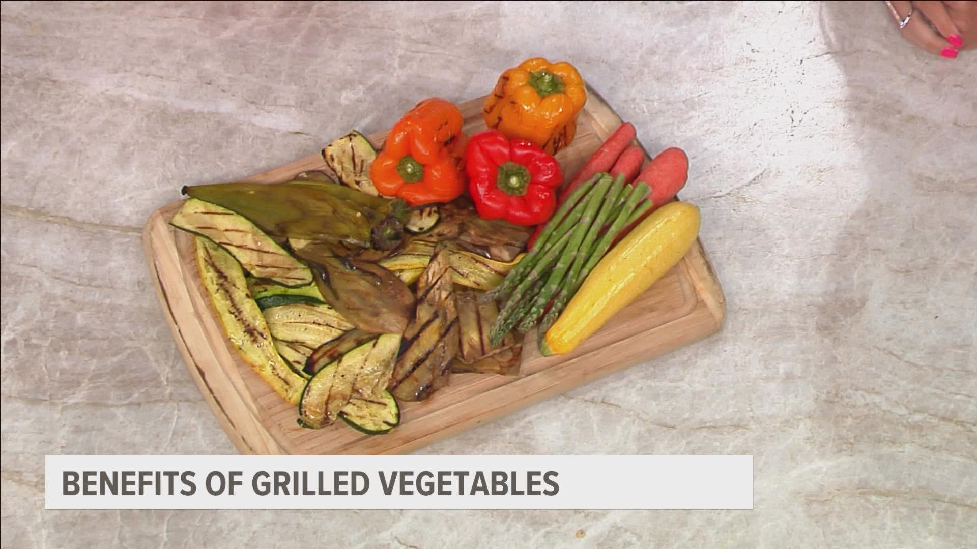 9NEWS Nutrition Expert Malena Perdomo shares three benefits of adding grilled vegetables to your diet this summer.