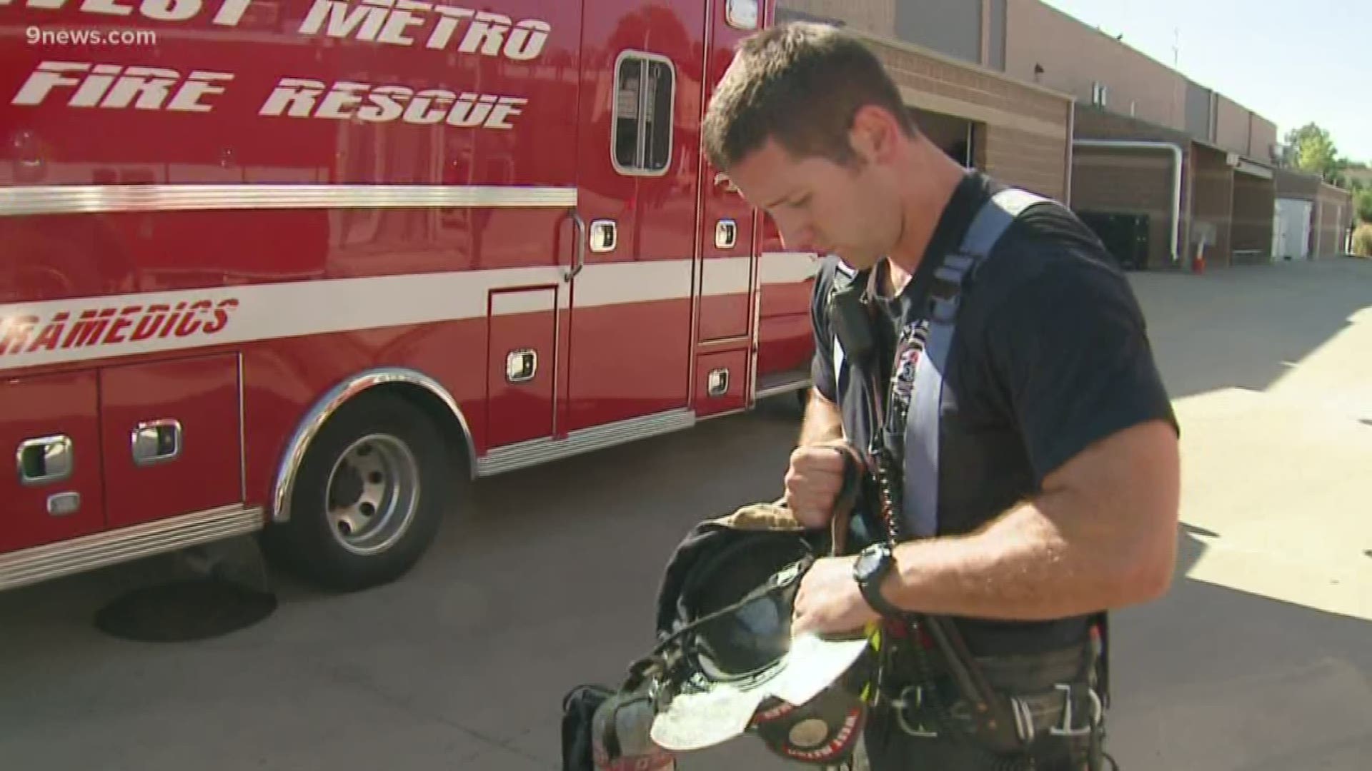 The West Metro Fire Department show us how firefighters reduce their risk of getting cancer on the job.