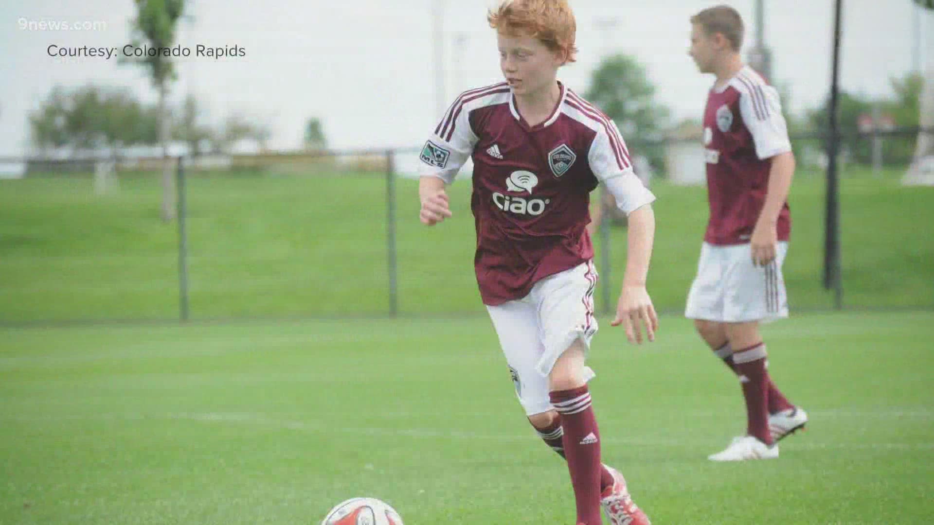 Larraz has been involved with the Colorado Rapids since he was 9 years old, both as an academy player and an occasional ball boy.