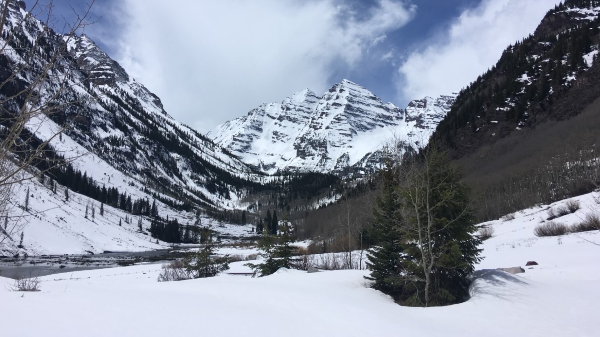 Maroon Bells Scenic area has updated their tentative open date: May 24. 16 weddings are planned there between May 27 and June 14.