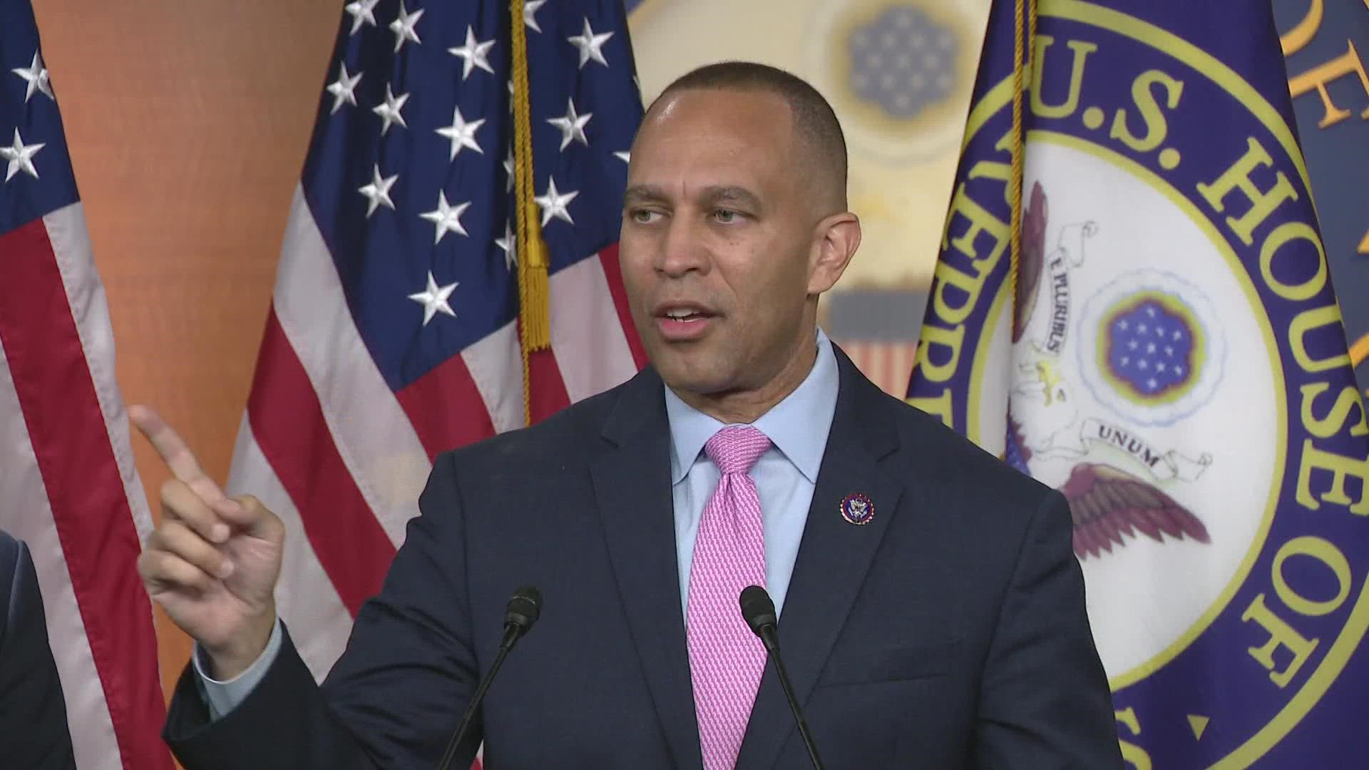 House Democrats make history by electing Hakeem Jeffries as their new leader, the first Black leader of either party in Congress.