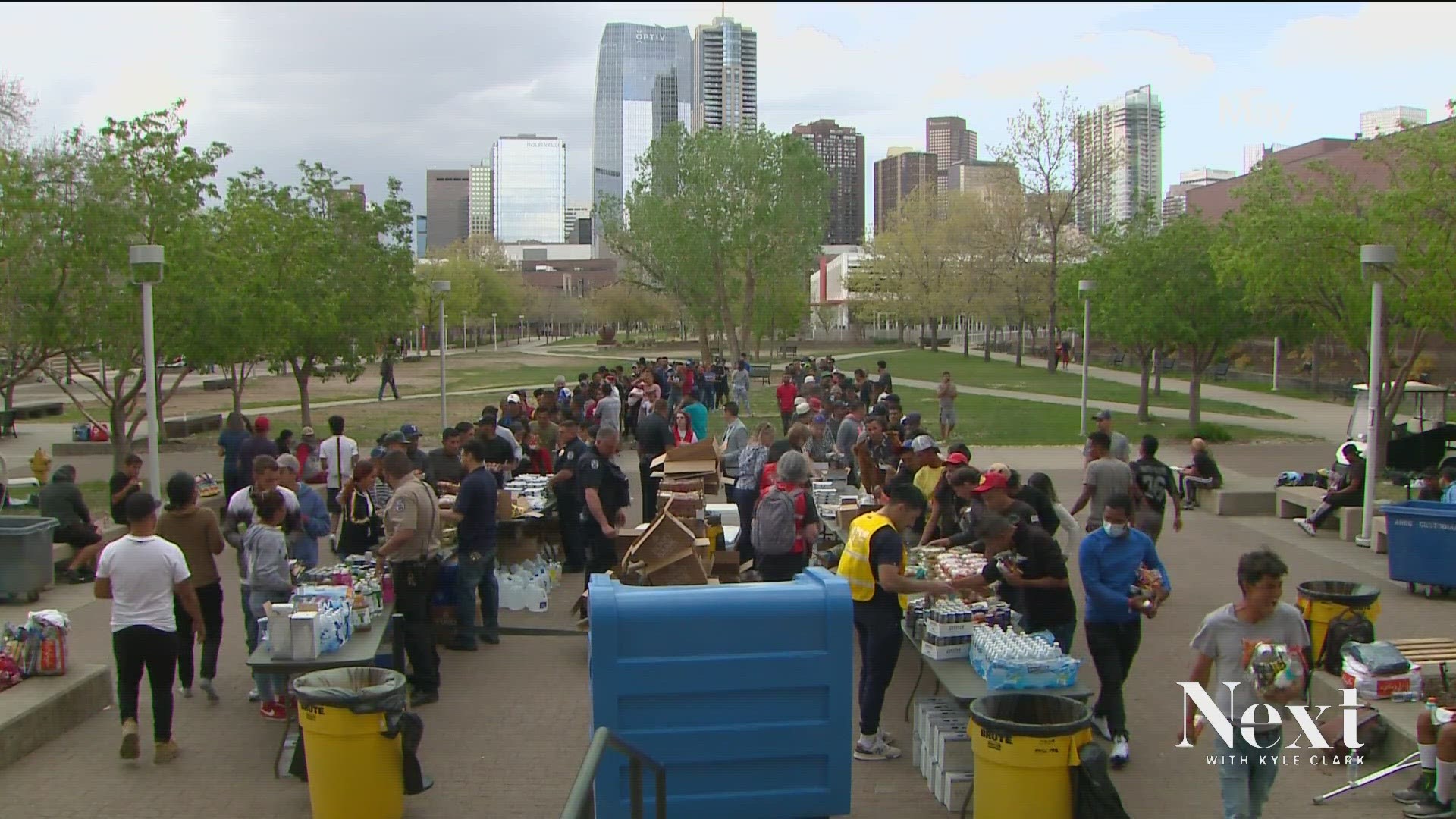 The city is in the process of choosing several vendors to outsource everything from shelter to medical services for migrants arriving in Colorado.