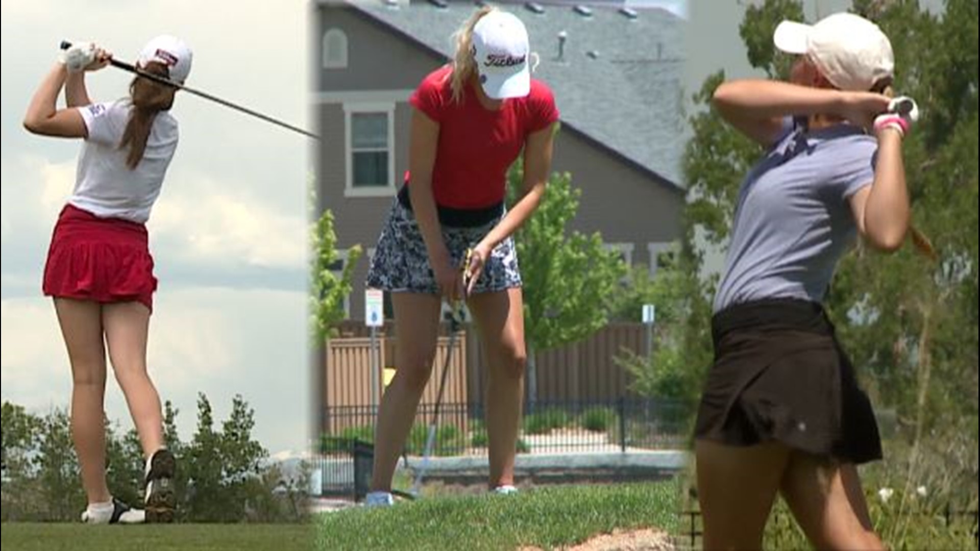 Three high school golfers played in their first tournament post-pandemic and had the opportunity to tee off with LPGA greats Jennifer Kupcho and Carlota Ciganda.