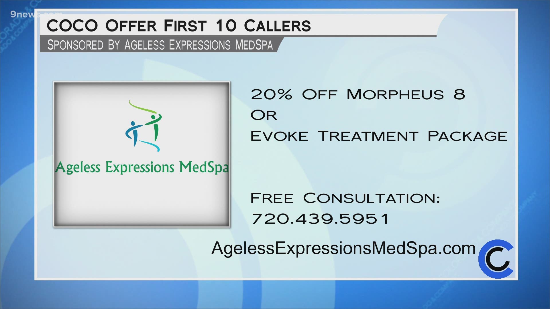 Right now you can get 20% off of your Morpheus 8 and Evoke treatments! Call 720.439.5951 or visit AgelessExressionsMedSpa.com to get started.