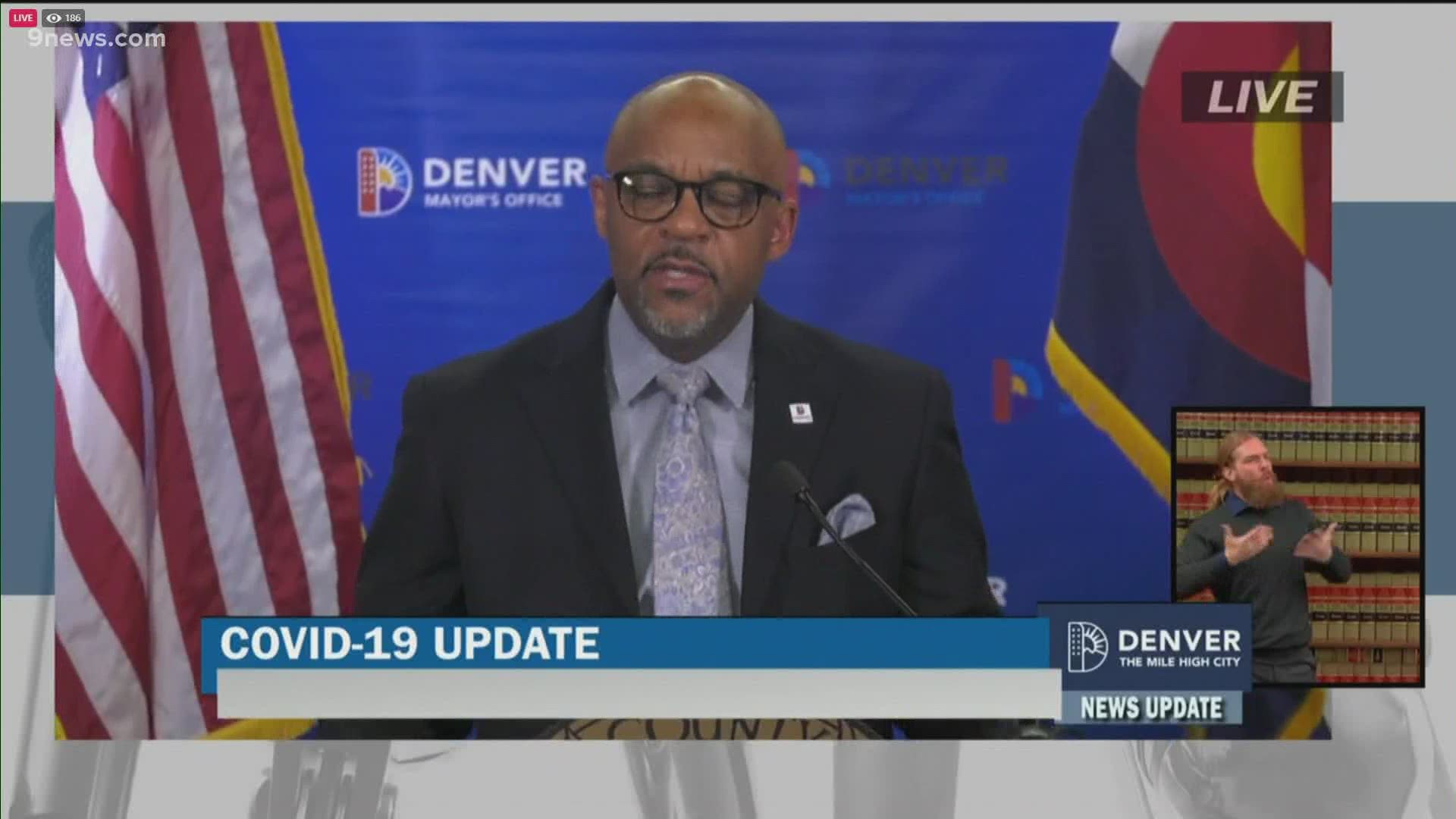 Mayor Hancock detailed the latest on Denver's COVID response and vaccine distribution plans.
