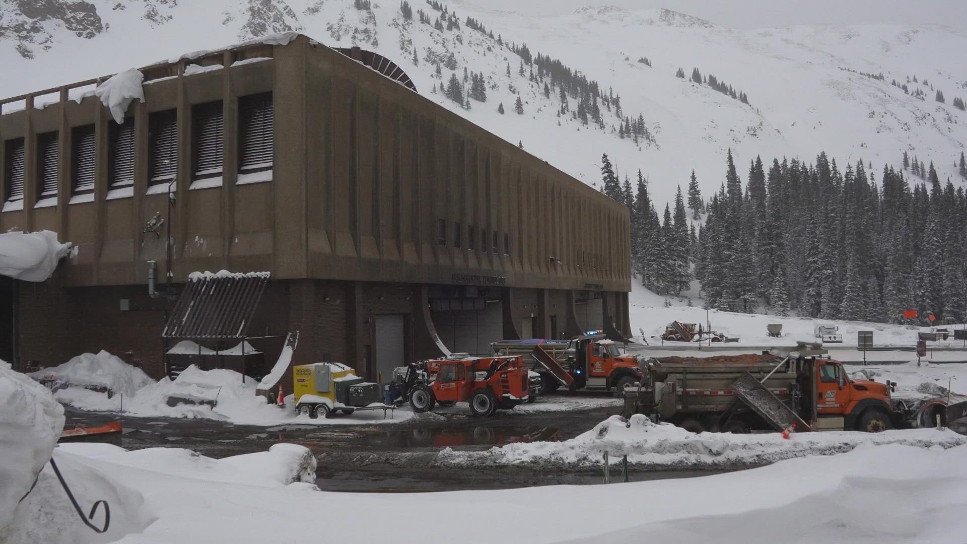 A massive construction project underway at the Eisenhower Tunnel will move maintenance and control room operations outside of the tunnel and into a new space.