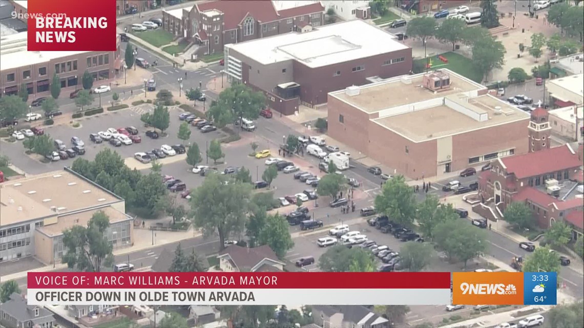 RAW Arvada Mayor Marc Williams speaks after Olde Town Arvada shooting