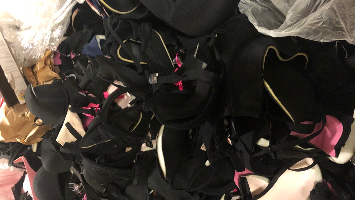 I found 7 like new Victoria's Secret bras in the dumpster