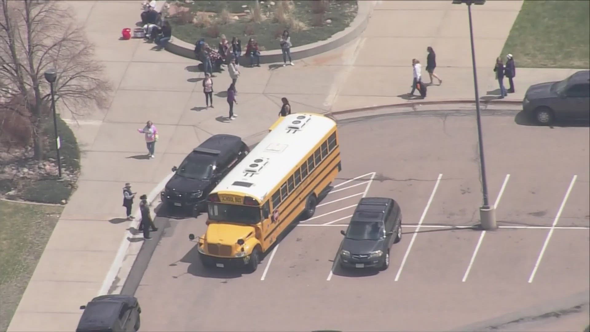 Chaparral High School students were dismissed at 1:15 p.m. Friday after being evacuated due to a reported threat, the Douglas County Sheriff's Office said.