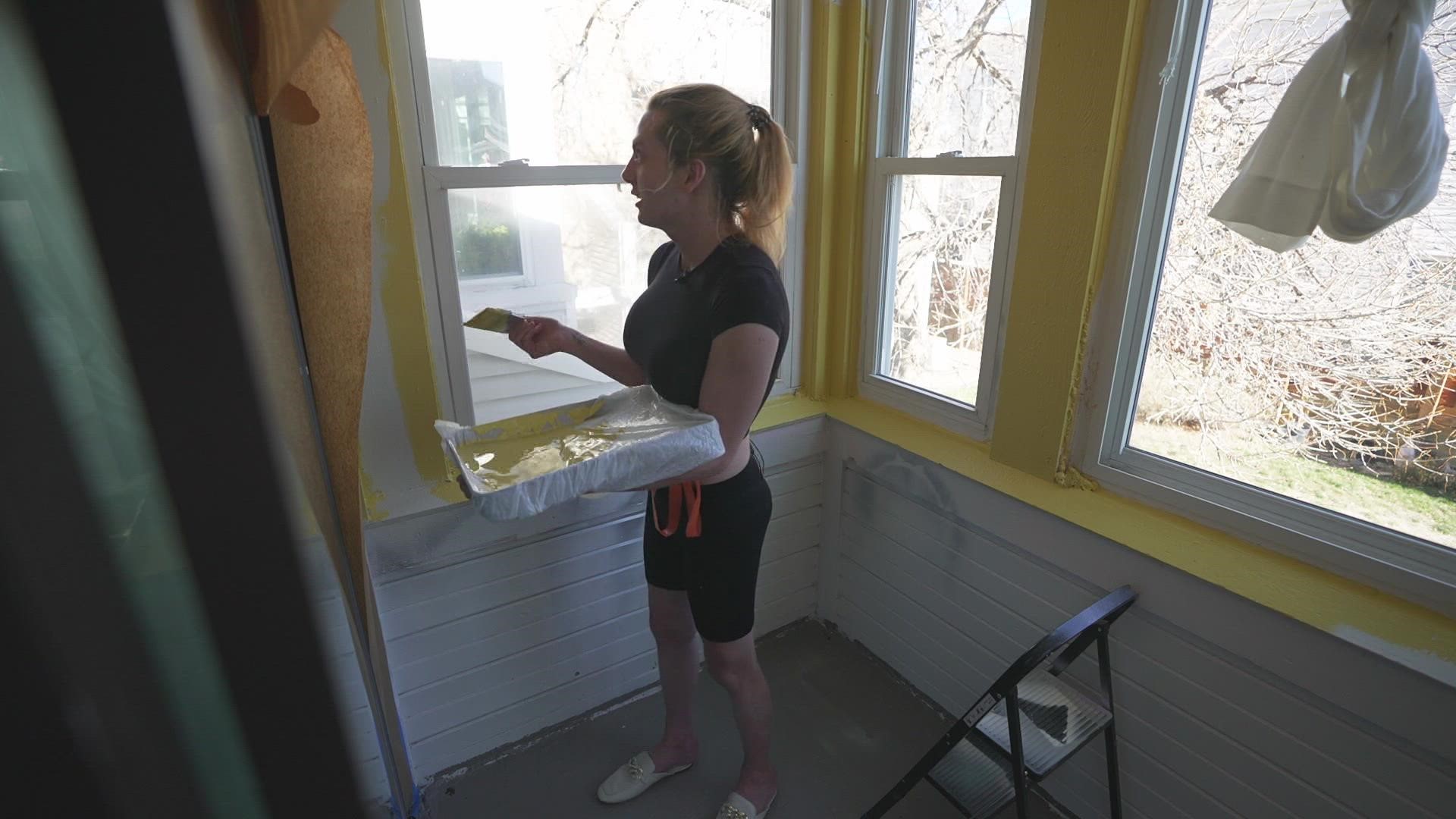 Loving suggested that the two paint the sunroom together a few weeks before she died at Club Q. On Sunday, her friend painted the sunroom to keep her memory alive.