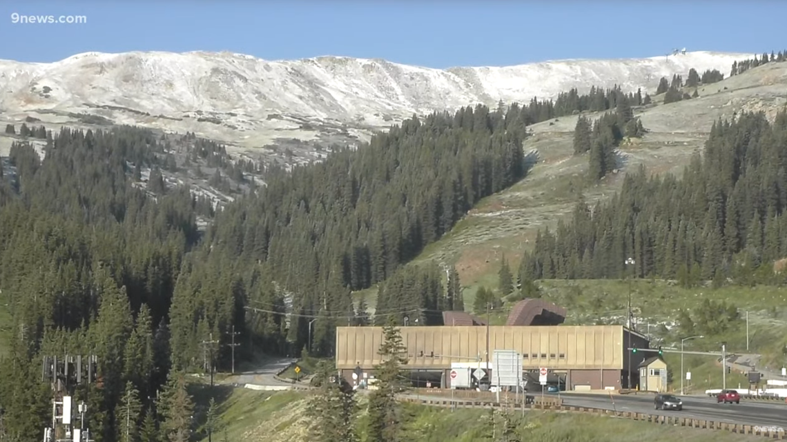 Colorado gets first snow of the '21 season and it's still summer ...