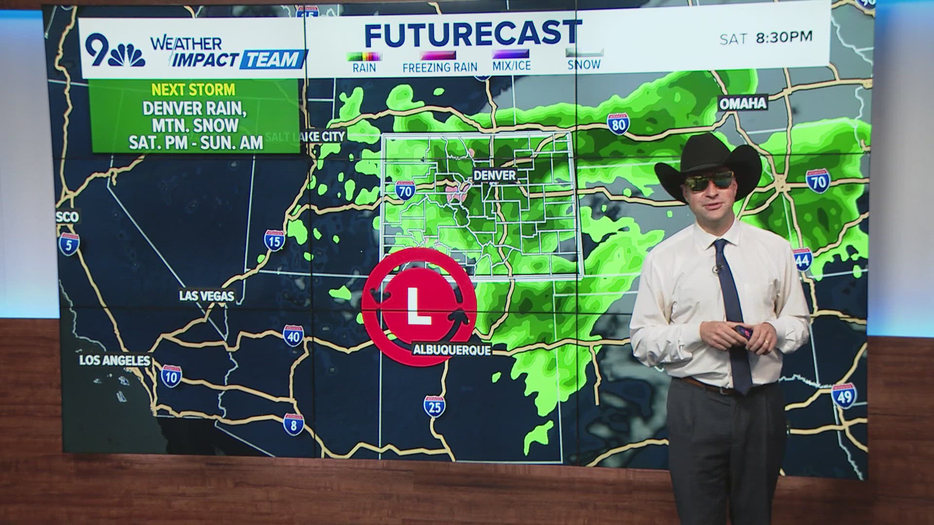 9NEWS Meteorologist Chris Bianchi takes a look at Saturday's Folsom Field forecast - and explains why we shouldn't rely on weather apps.