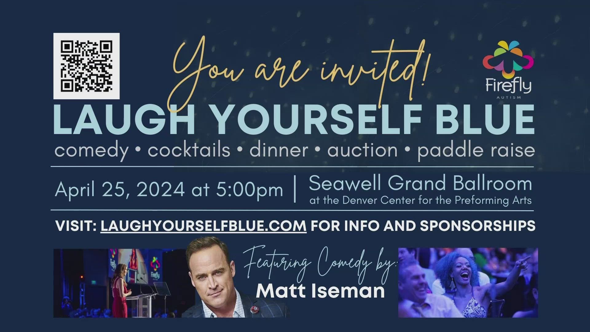 Comedian and host of 'American Ninja Warrior' Matt Iseman is headlining the 13th annual fundraising gala on April 25.