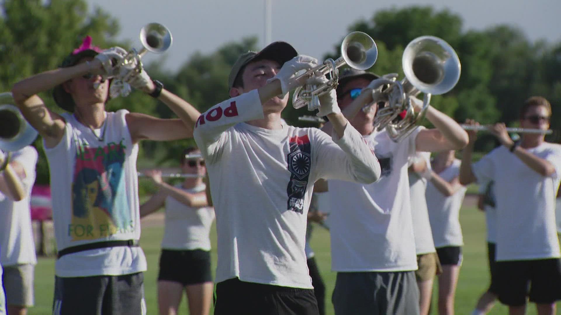 The Fossil Ridge High School Marching Band is giving students the self-confidence to succeed on and off the field.