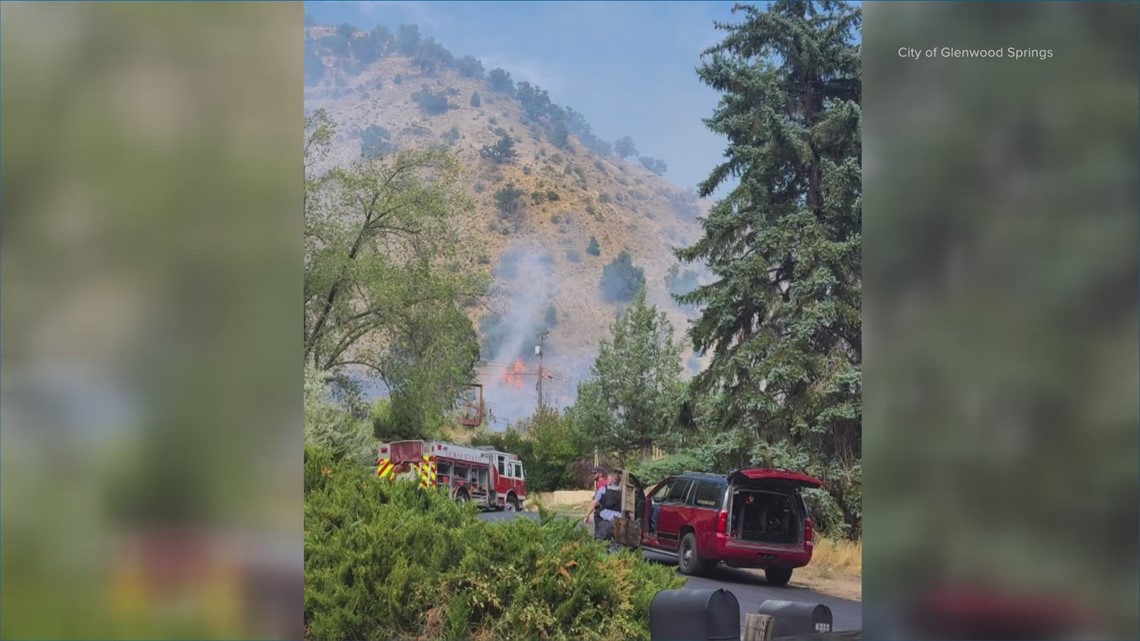 Evacuations Lifted After Glenwood Springs Brush Fire | 9news.com