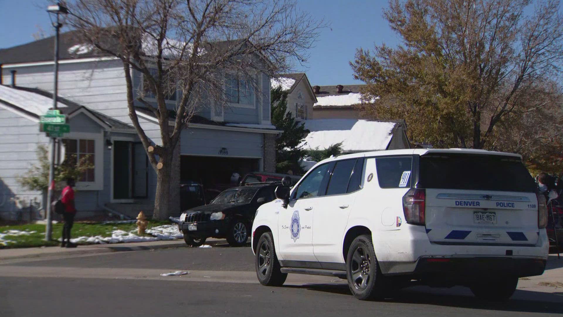 One person is dead and four others were taken to the hospital after a reported odor at a Denver home. Two other people were treated at the scene, Denver Fire said.