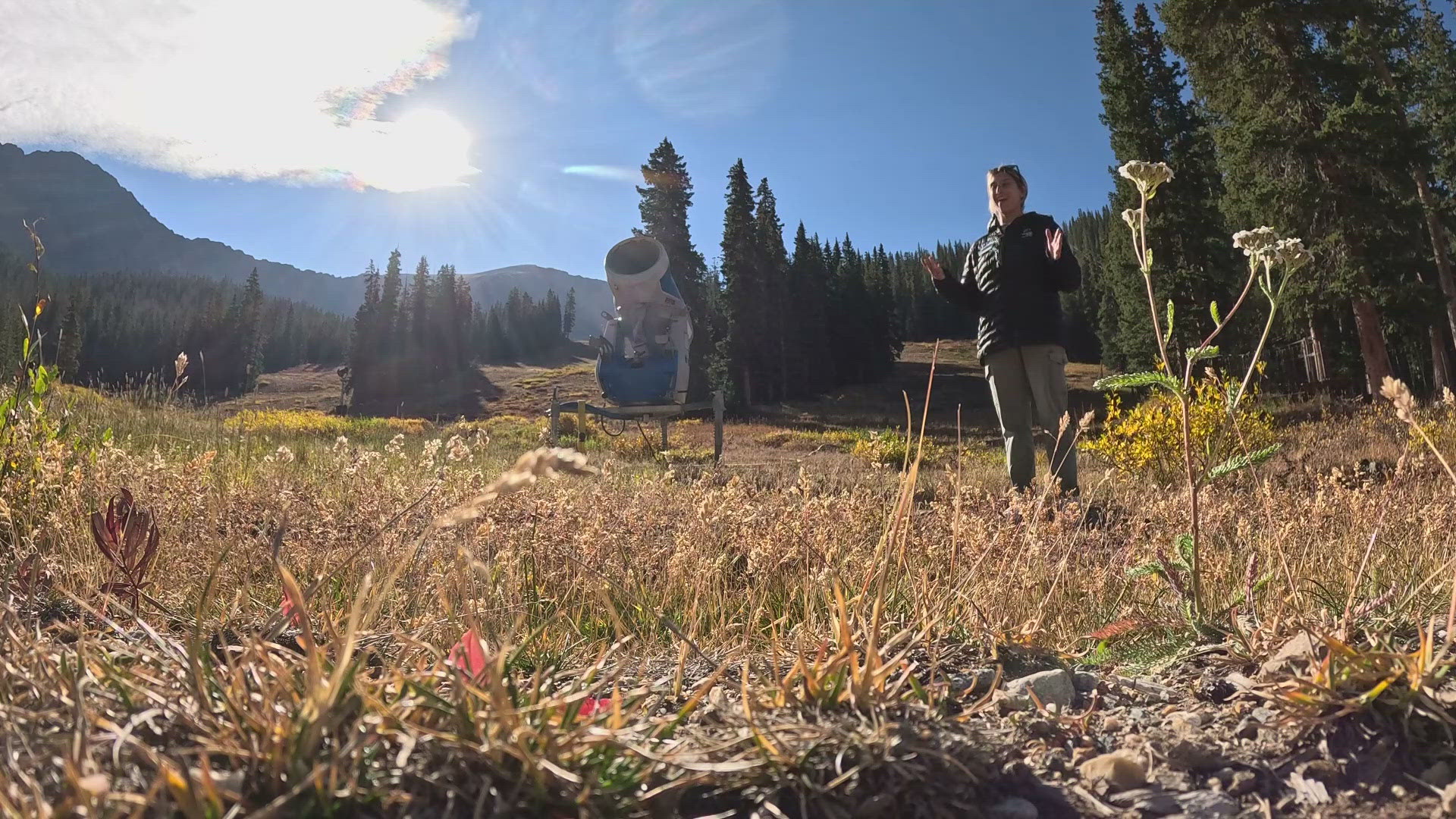 Arapahoe Basin has equipment on the mountain, ready to start making snow as soon as temperatures drop.