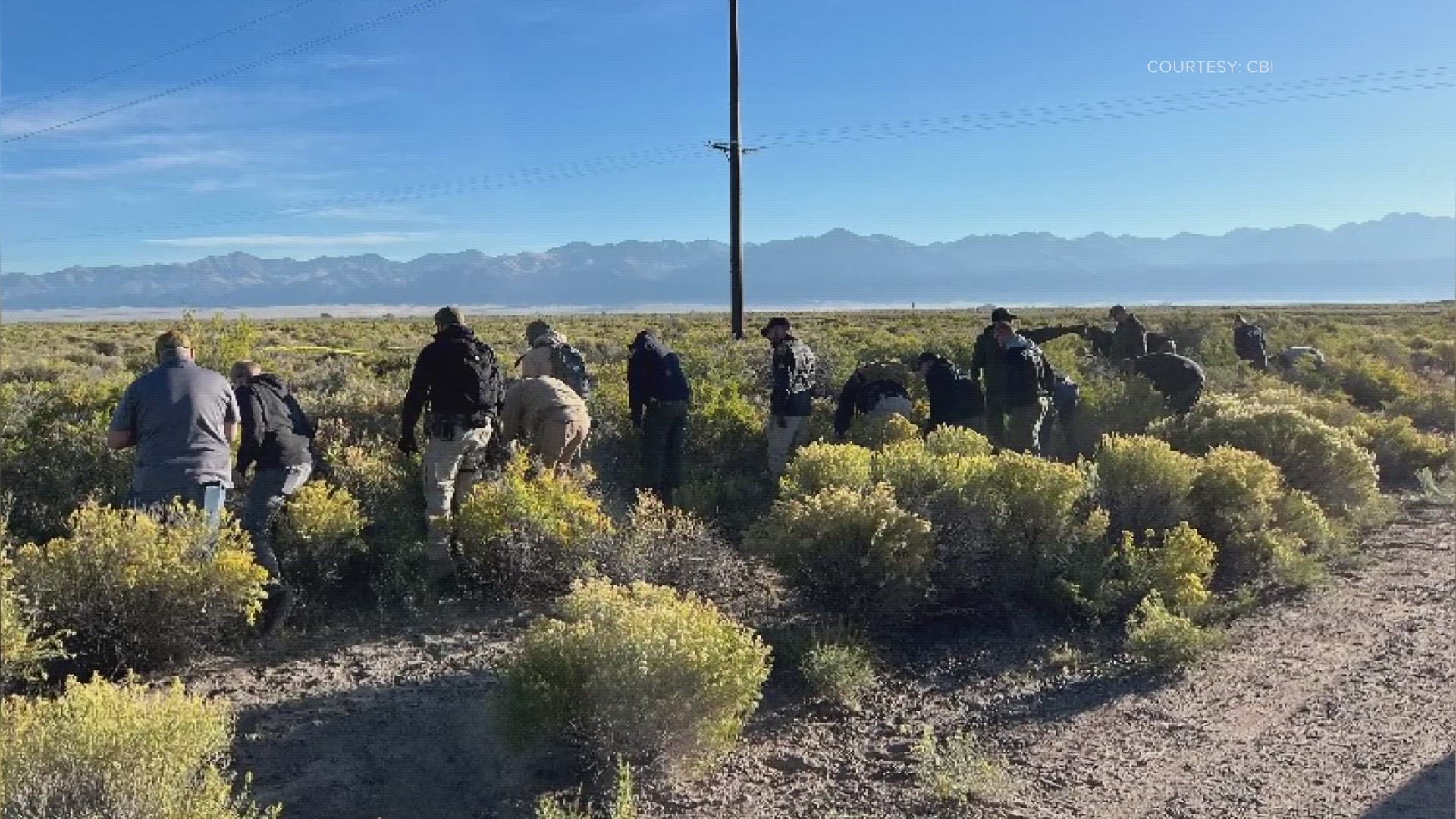 Colorado Bureau of Investigation says crews returned to Saguache County today to search the site where the remains of Suzanne Morphew were found.