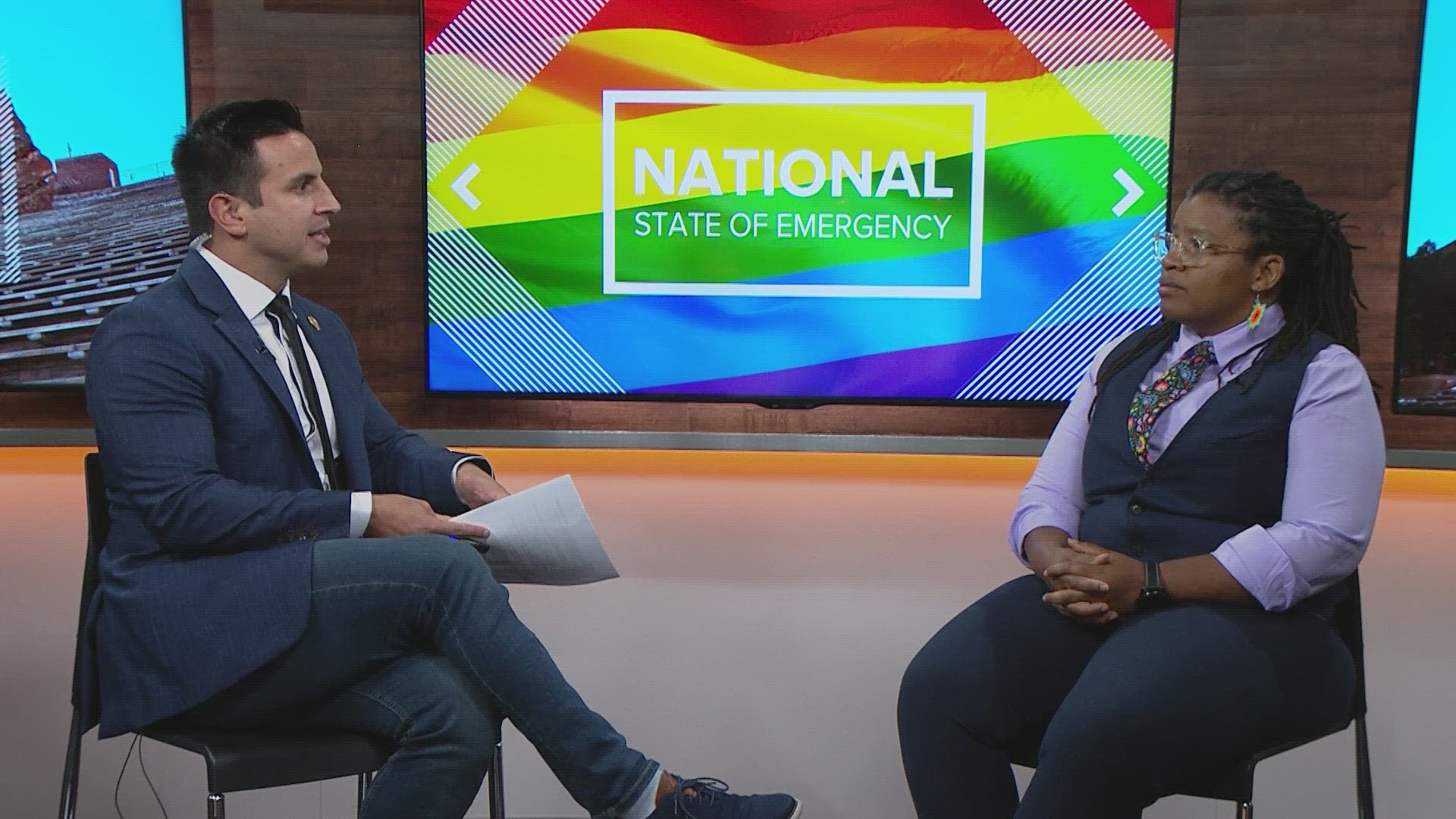 Executive Director of One Colorado Nadine Bridges discusses what's contributing to the new state of emergency for LGBTQ+ Americans.