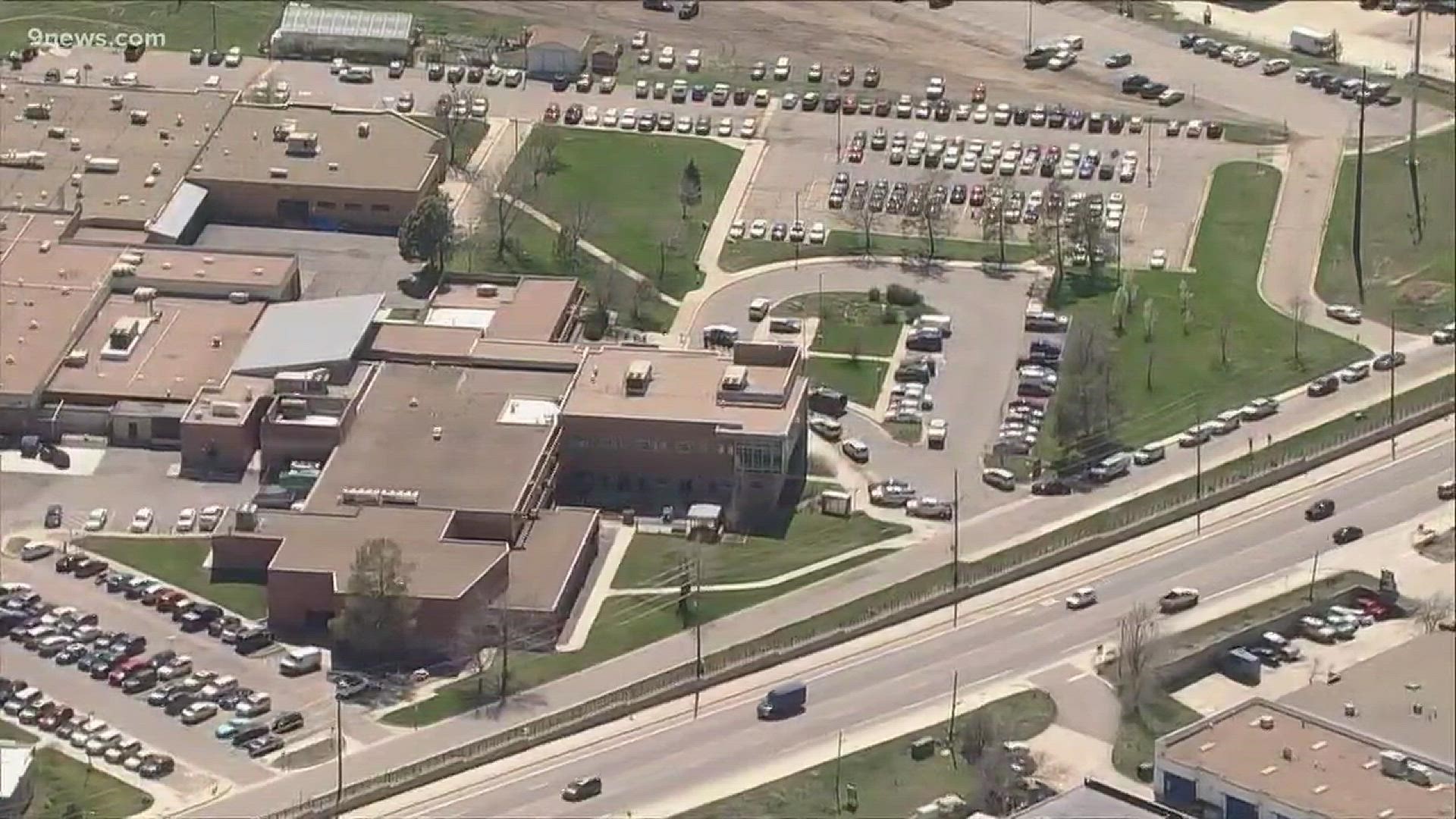 The school was on lockdown as the Boulder County Sheriff’s Office investigated a Safe2Tell tip of a person with a weapon. After a search of the building, deputies determined there was no threat.