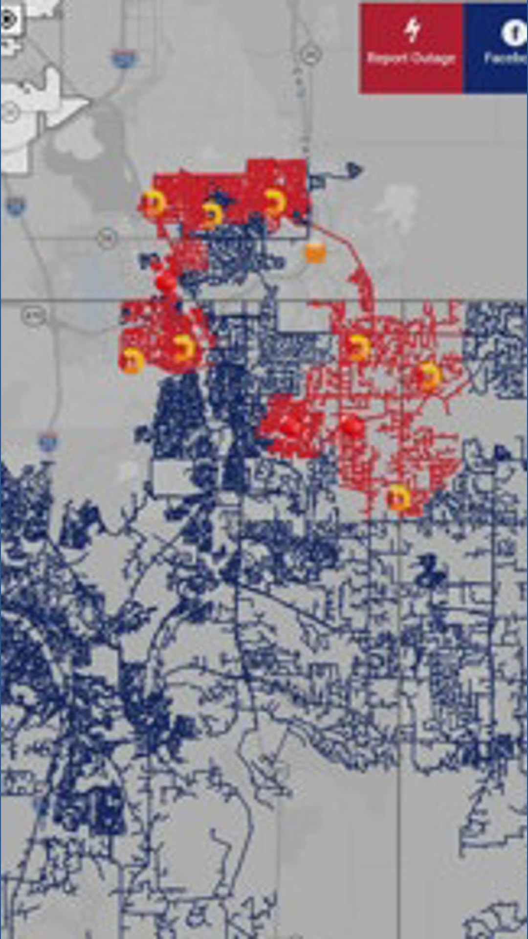 Thousands without power after widespread outages | 9news.com