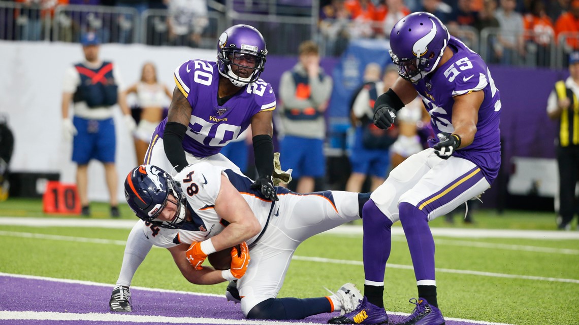 Vikings overcome 20-0 deficit at half to beat Broncos 27-23