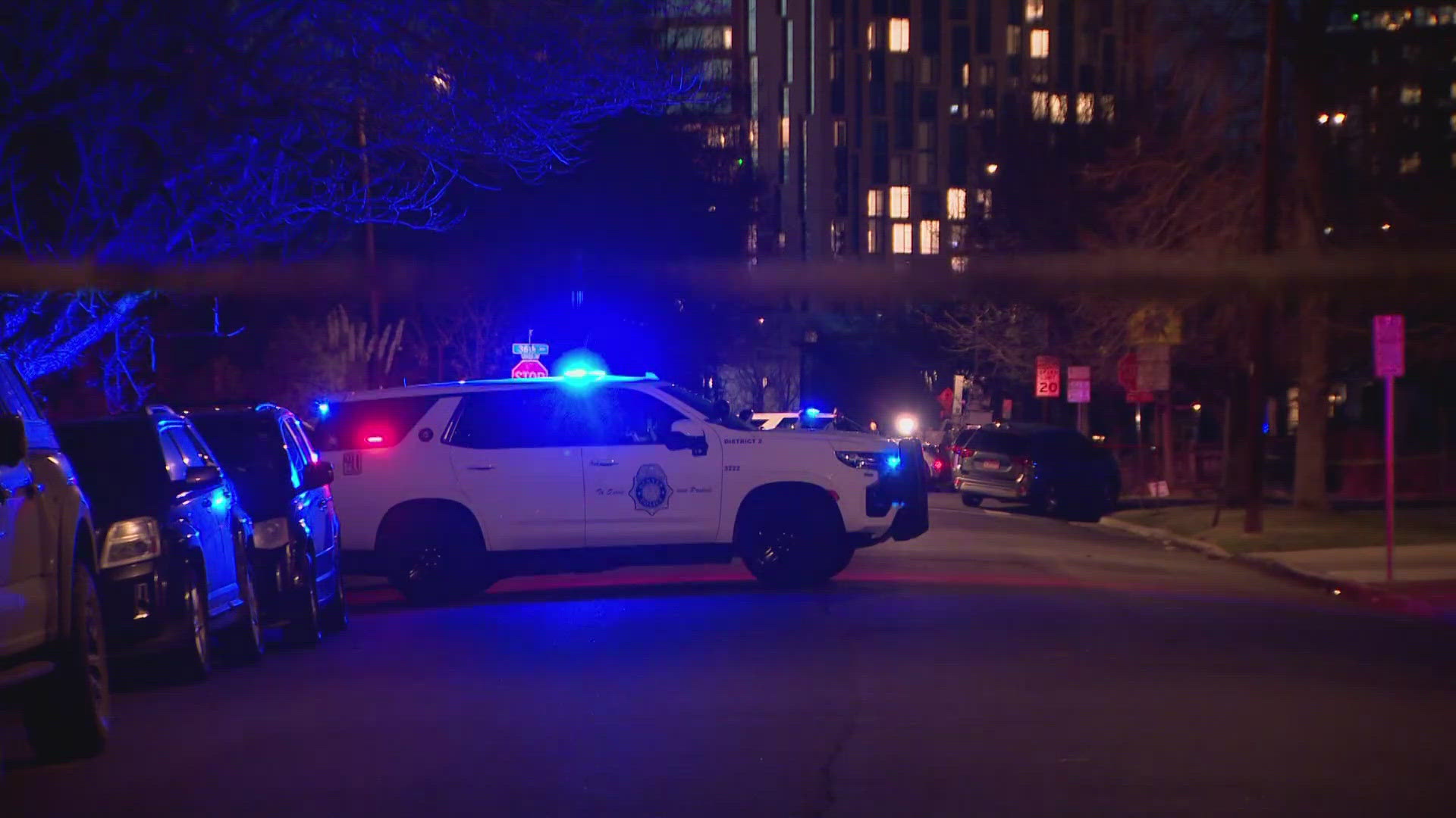 The shooting happened around 6 p.m. in the 3500 block of North Humboldt Street Thursday evening. No officers were hurt.