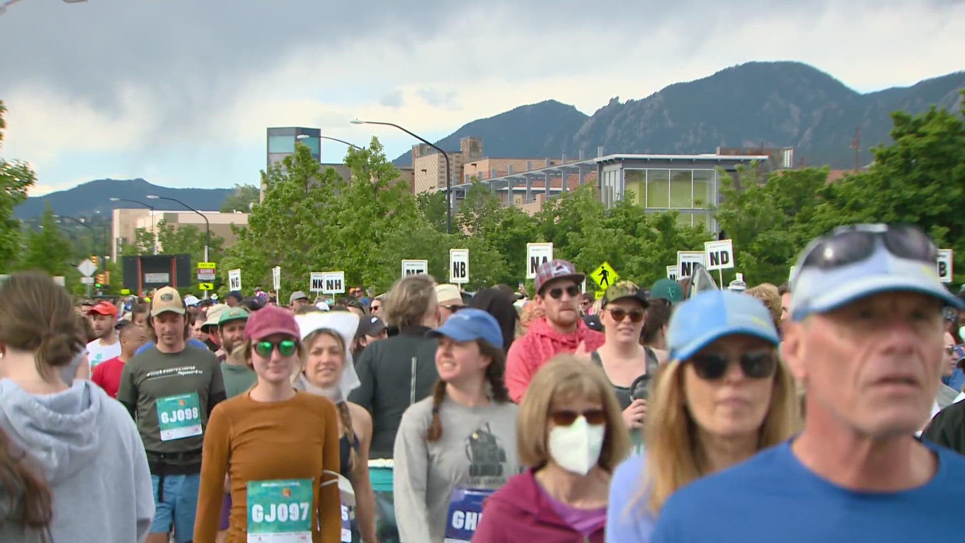 The annual Bolder Boulder 10K starts Monday morning and will include a Memorial Day tribute.