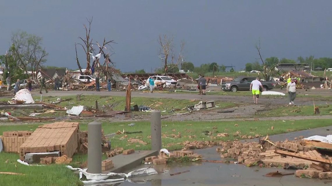 Tornado kills multiple people in Iowa as powerful storms again tear ...