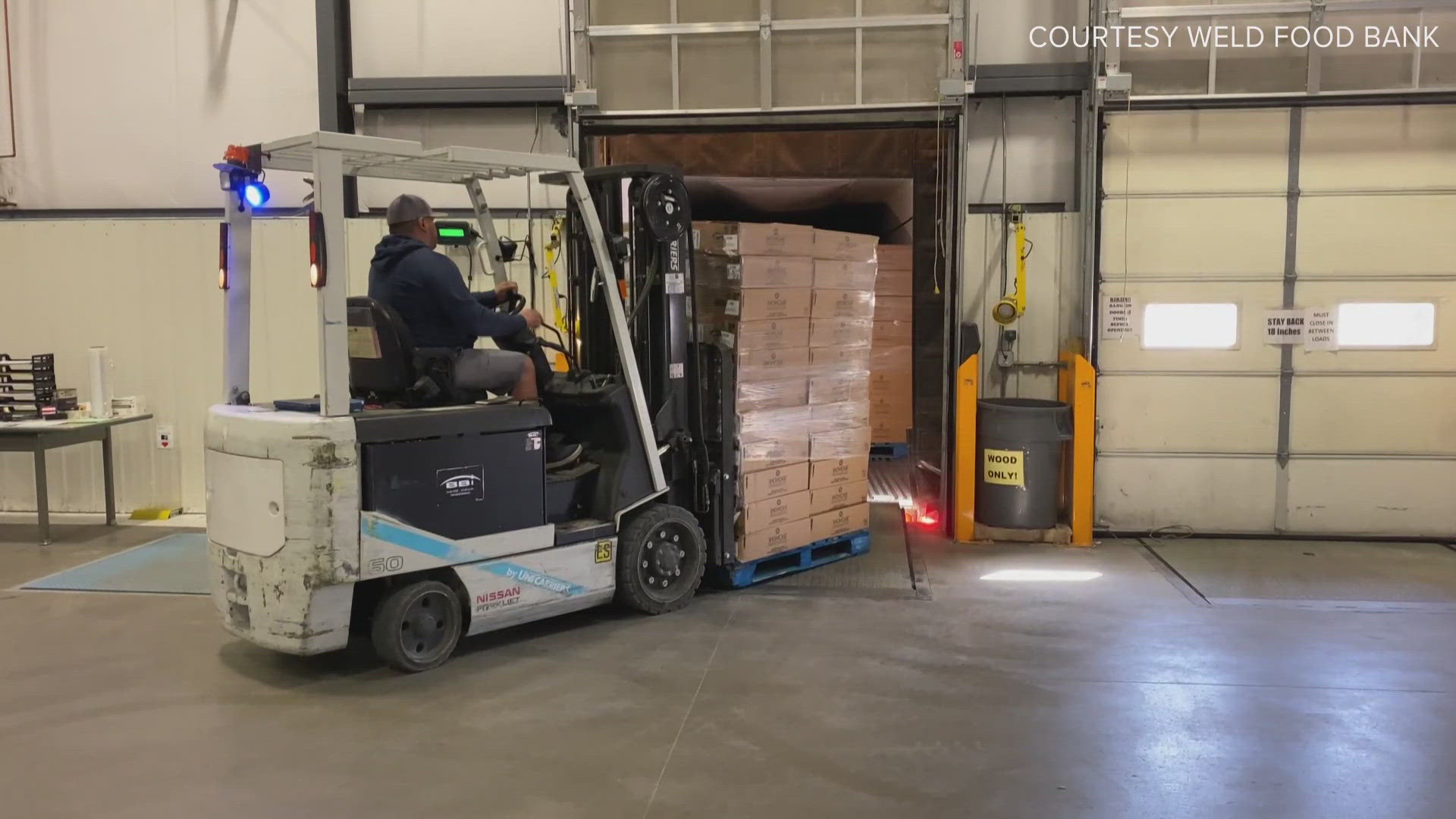 Weld Food Bank served 32,000 people last month- about 400 more than this time last year. The 9Cares Colorado Shares campaign runs through Dec. 10.