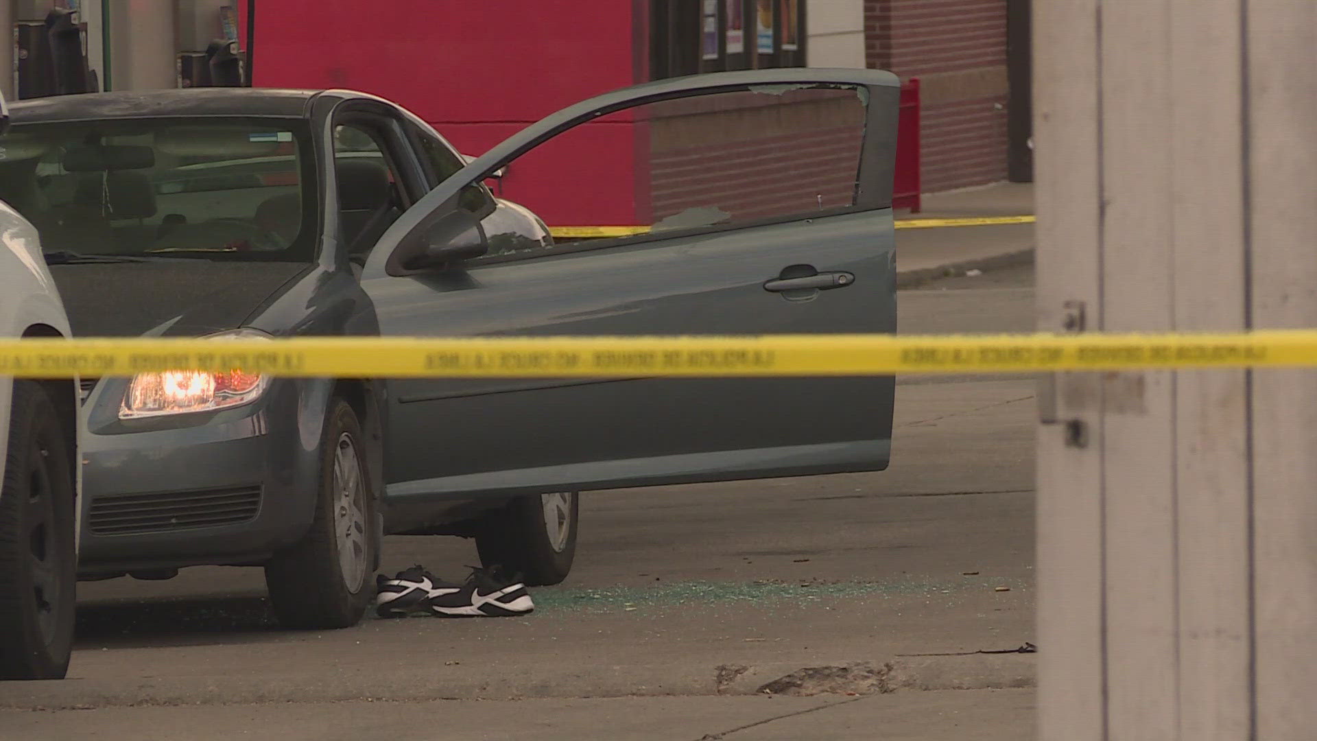 The shooting happened near West 5th Avenue and Sheridan Boulevard Saturday evening.