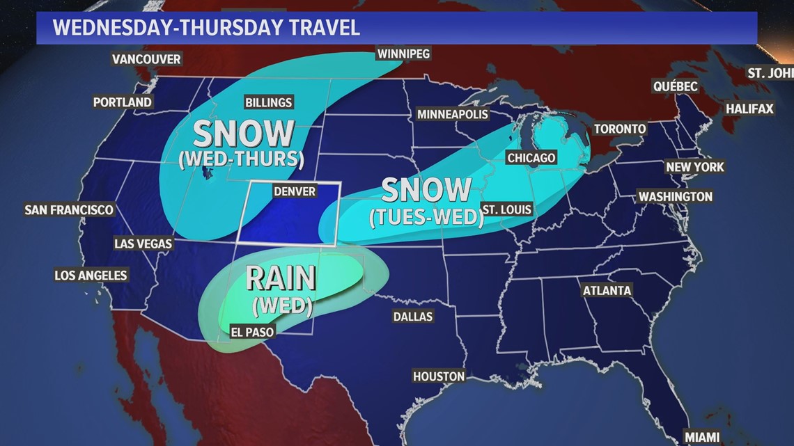 How Storms, Weather Could Impact Thanksgiving Travel | 9news.com