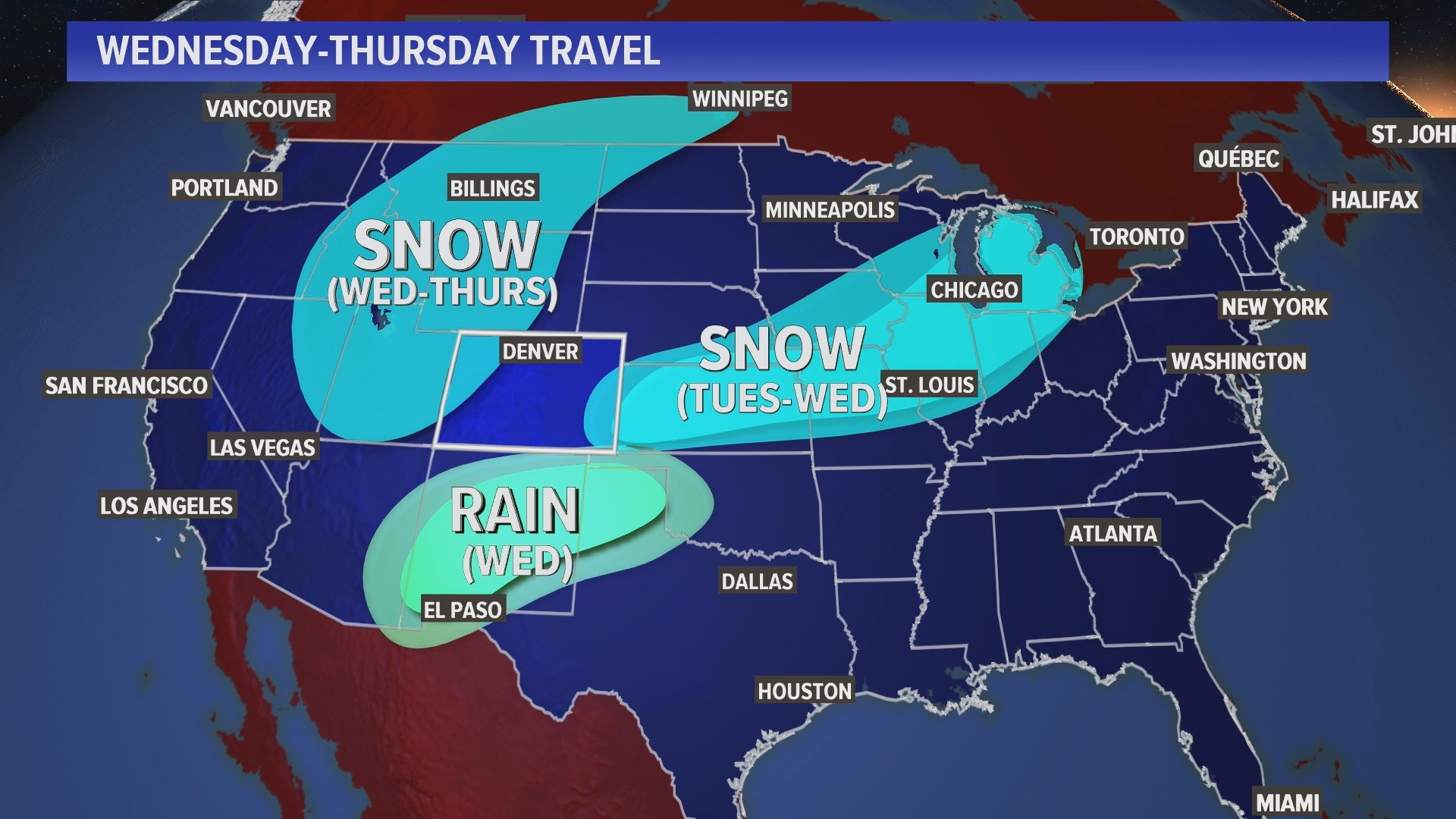 How storms, weather could impact Thanksgiving travel