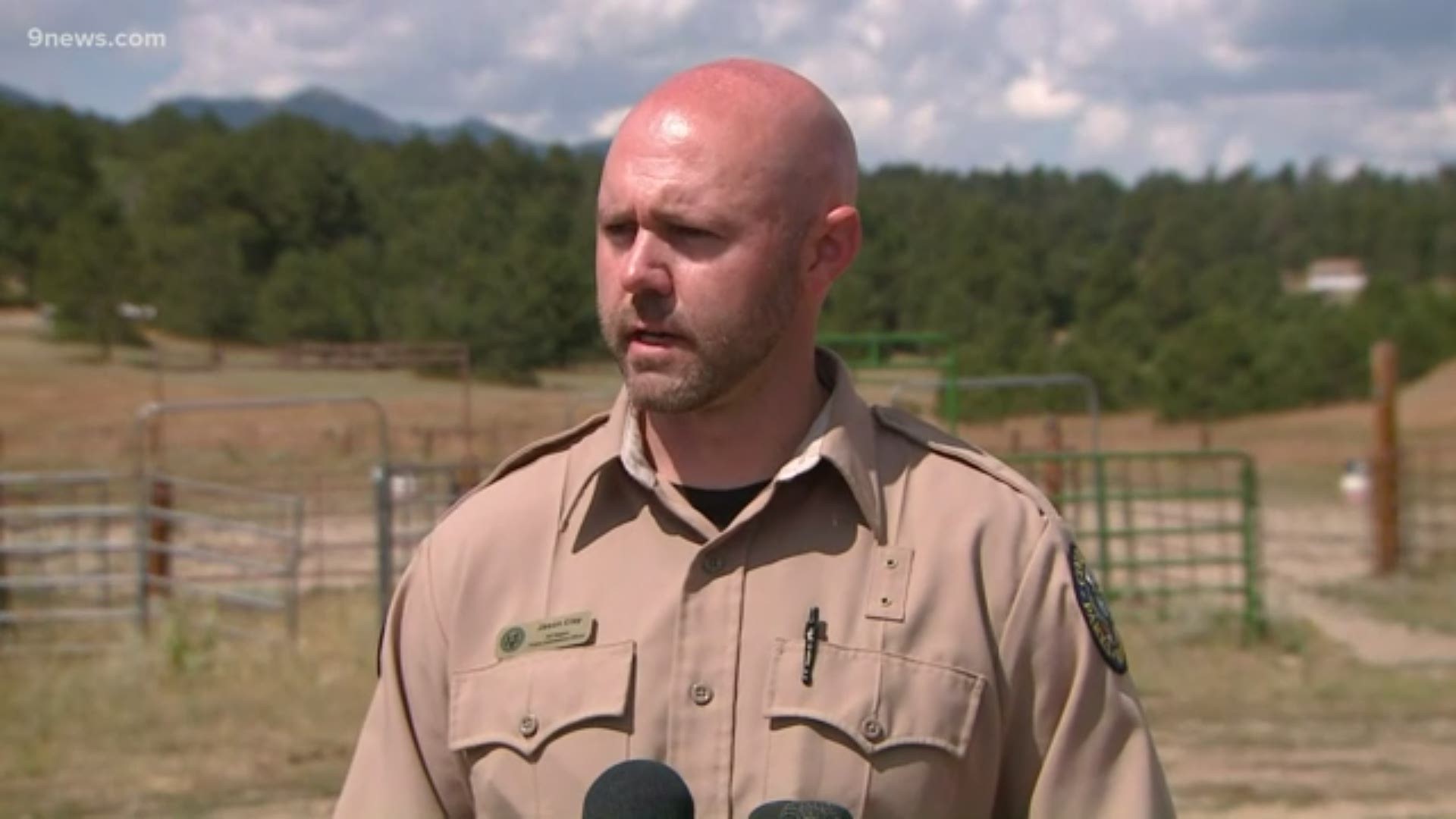 CPW spokesperson Jason Clay provides an update about an 8-year-old boy that was attacked by a mountain lion in Bailey Wednesday night.