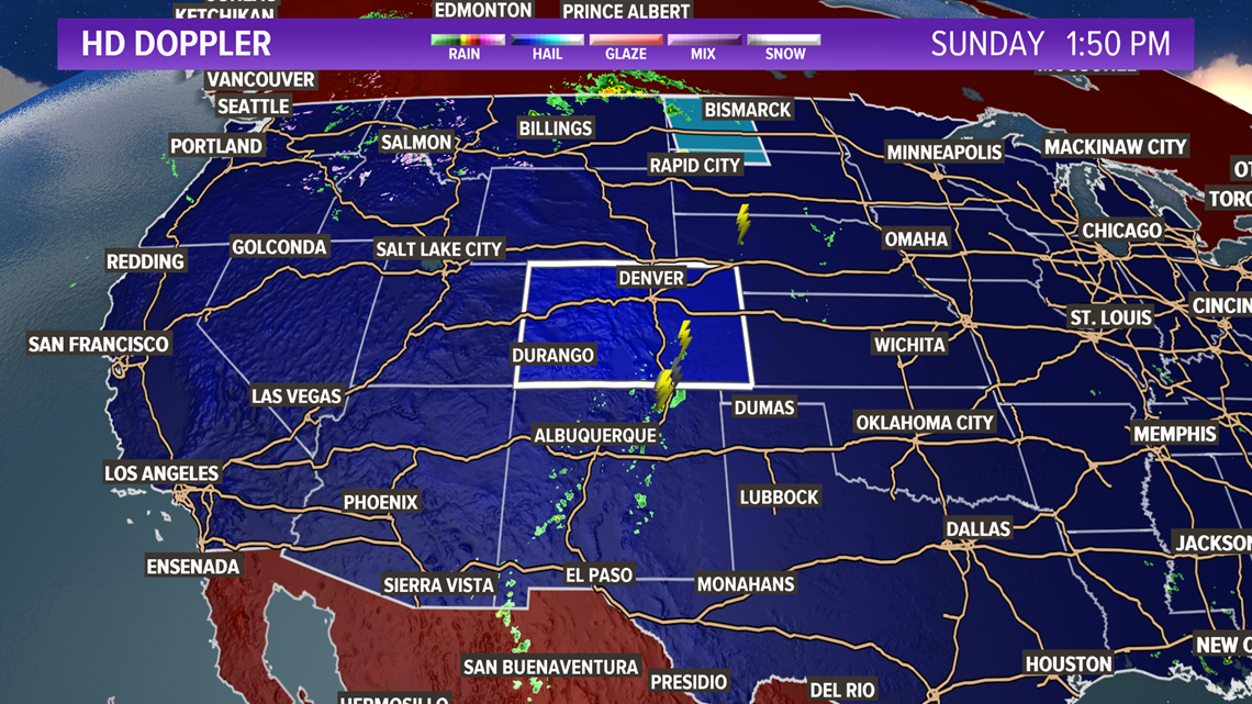 Denver, Colorado, Front Range weather forecast