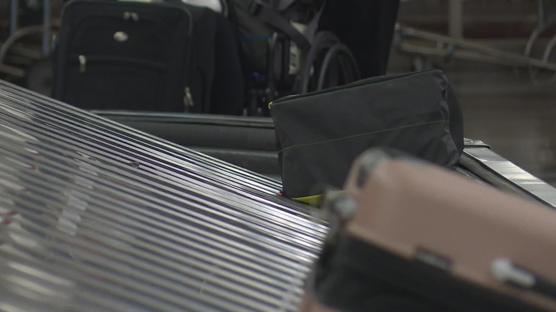 Marshall Zelinger checks in with three passengers still looking to be reunited with their checked luggage.