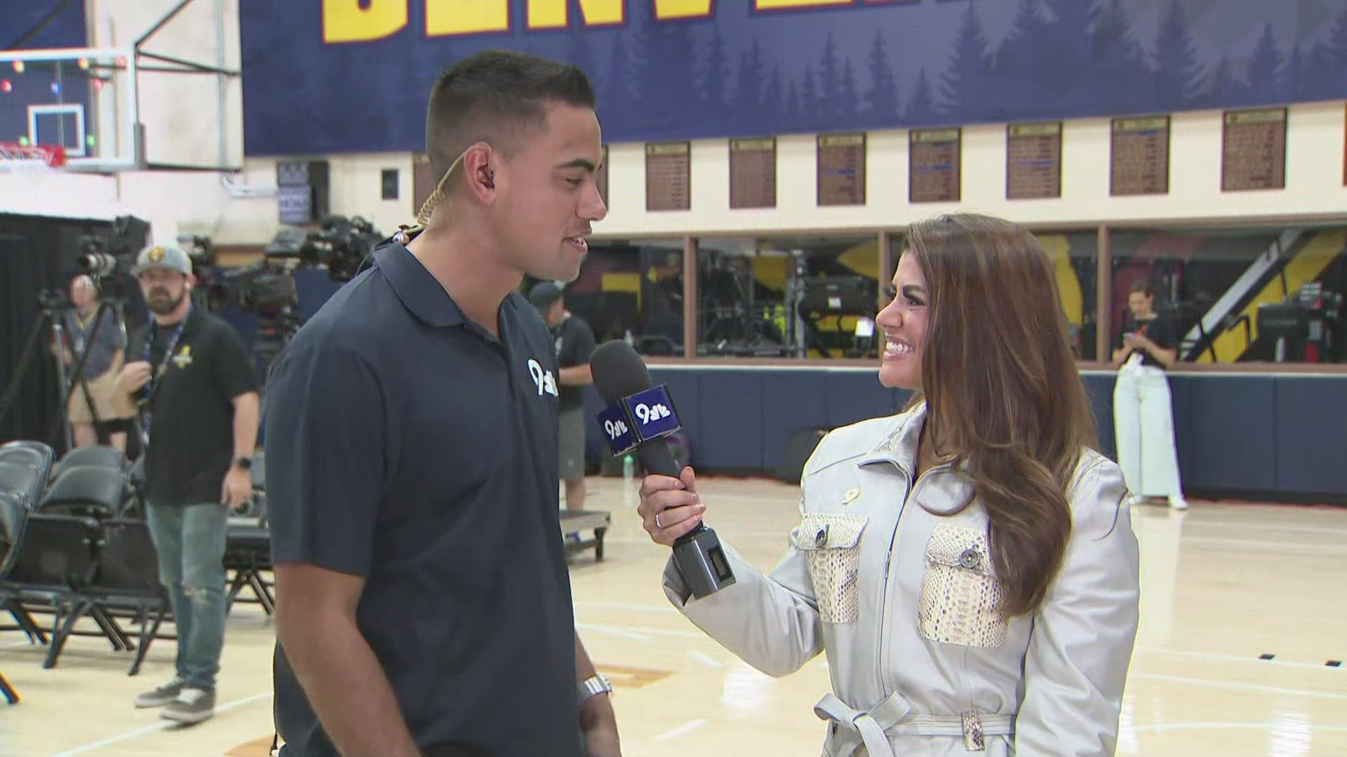 9NEWS' Erica Lopez and Jacob Tobey break down the news at the Denver Nuggets Media Day at Ball Arena.