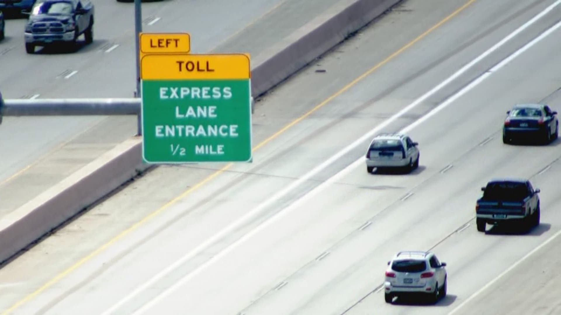 CDOT considering I-25 toll lanes south of Denver | 9news.com