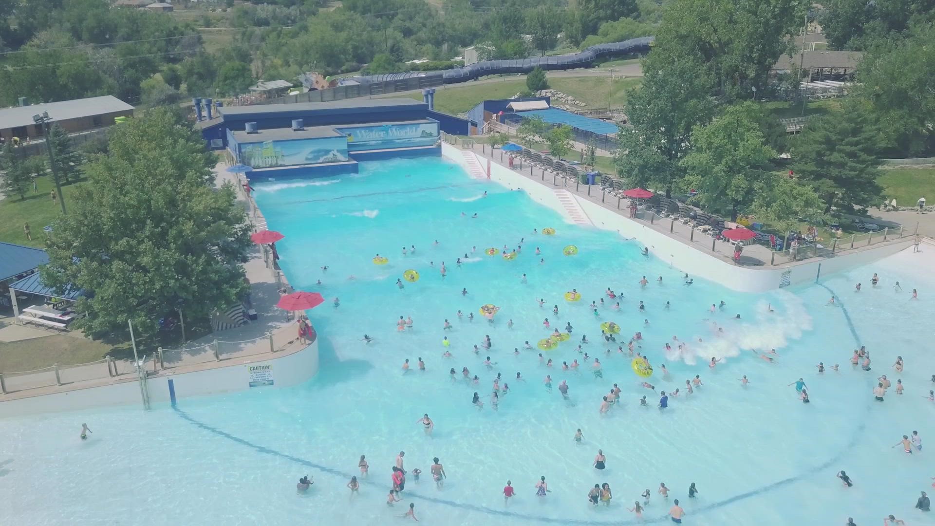 Water World, one of America's largest waterparks, is located in the Denver metro area, in Federal Heights, Colo.