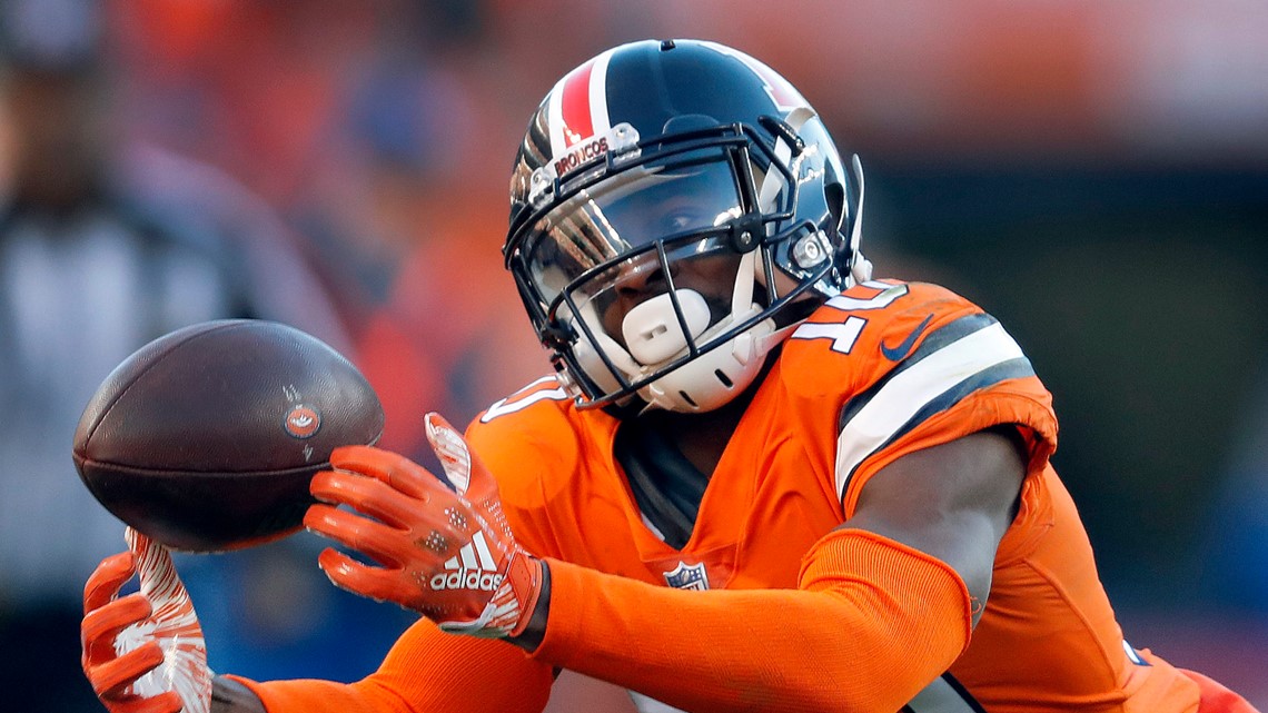 Emmanuel Sanders puts Courtland Sutton on Rookie of the Year season