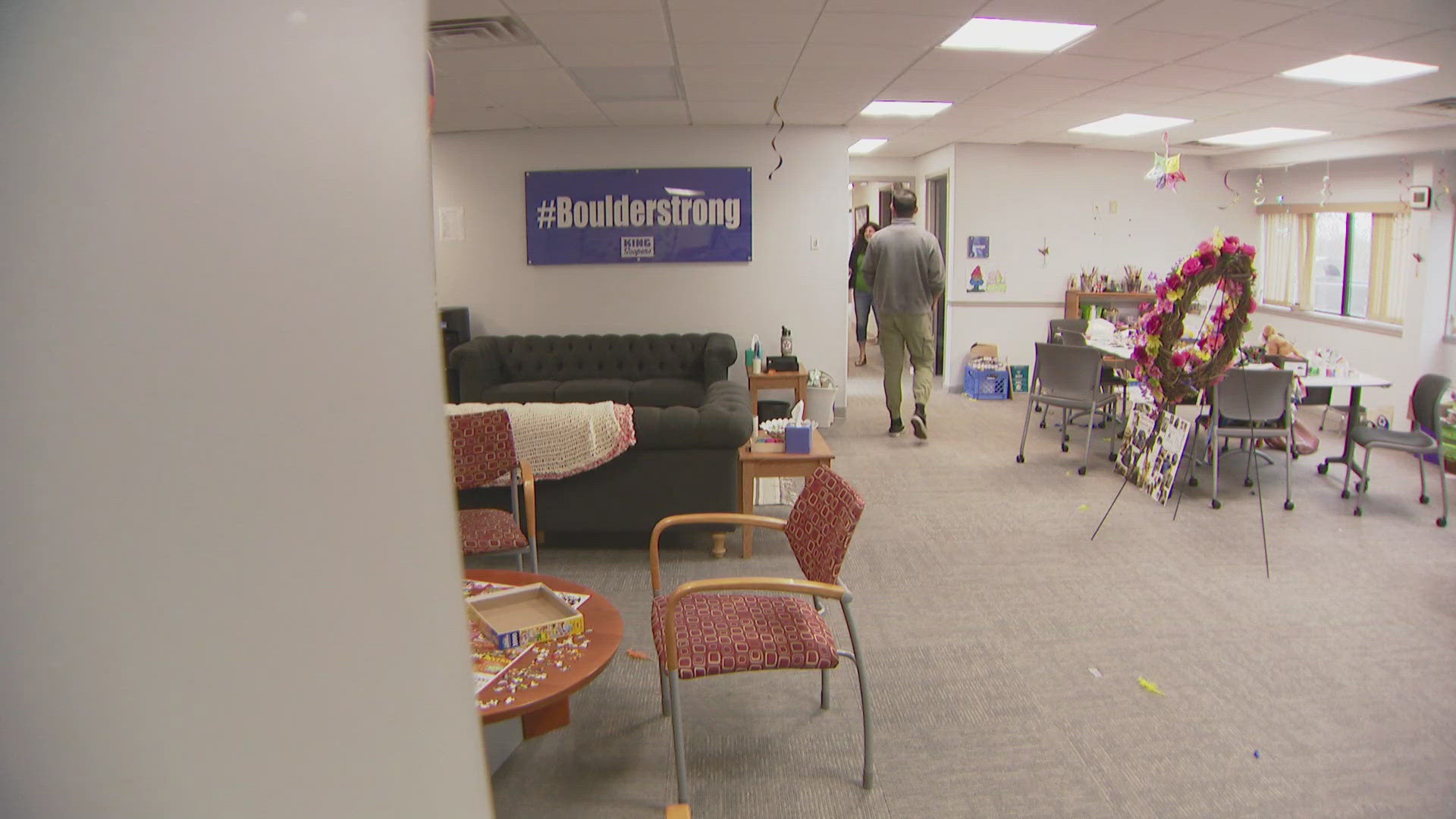The center provided a place for community members to grieve, connect and heal following the shooting in March of 2021. 