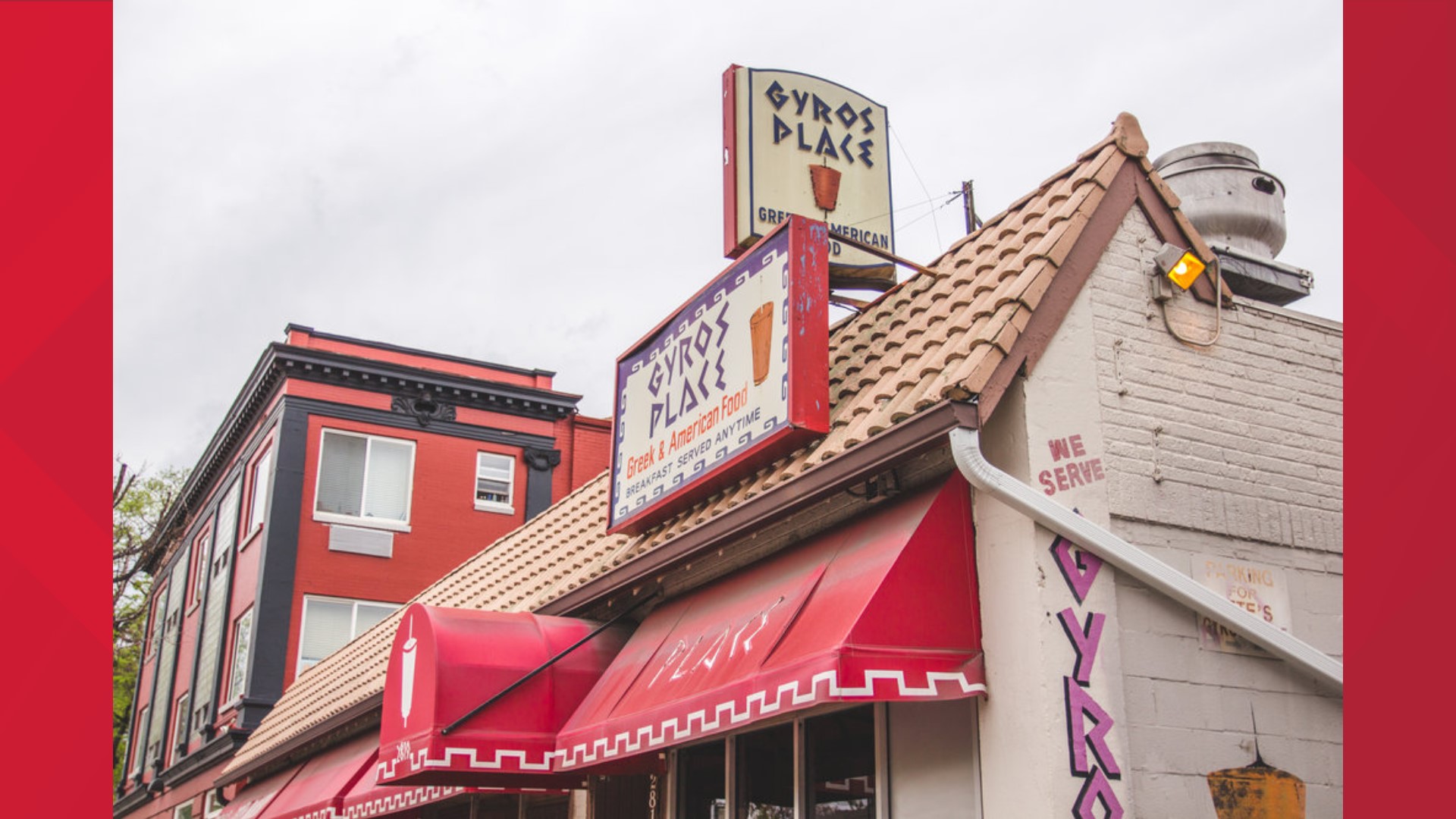 Pete's Gyros Place on Colfax in Denver shutters