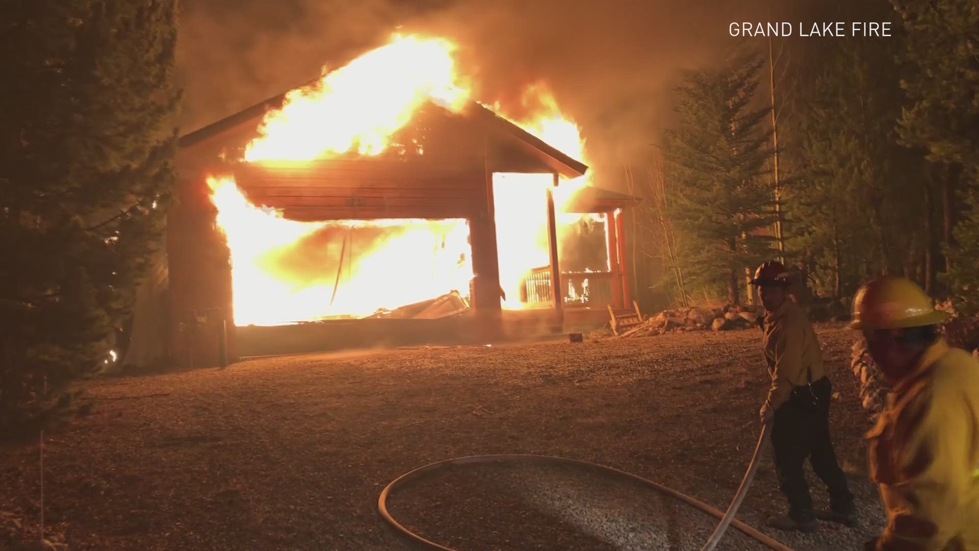For the firefighters in Grand County, battling the fire also meant fighting to save their town.
