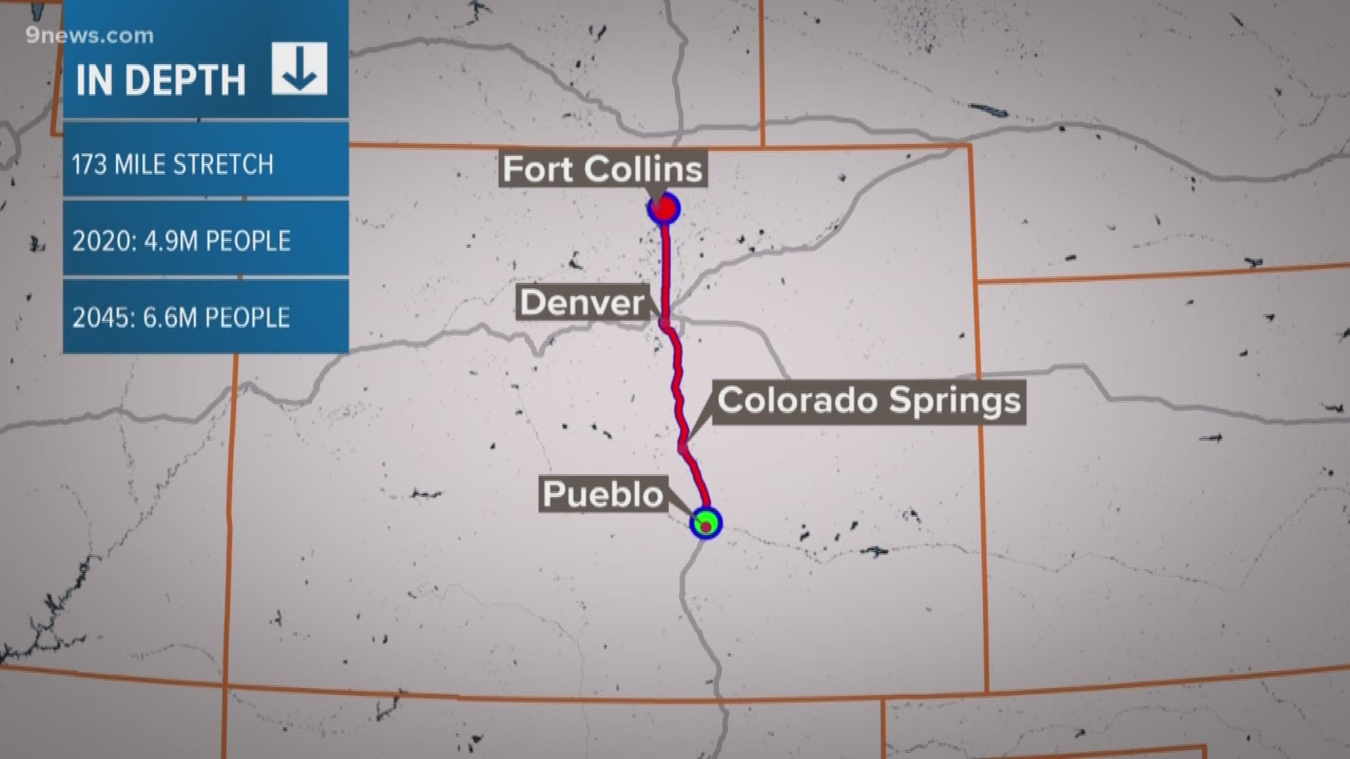 The Colorado Department of Transportation is soliciting bids to study passenger rail service from Fort Collins to Trinidad.