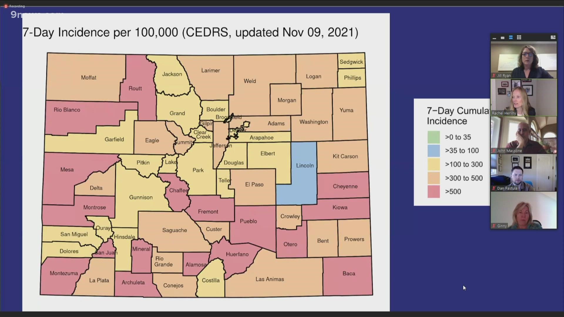 New modeling shows COVID-19 hospitalizations in Colorado will exceed the available hospital beds by the end of December.