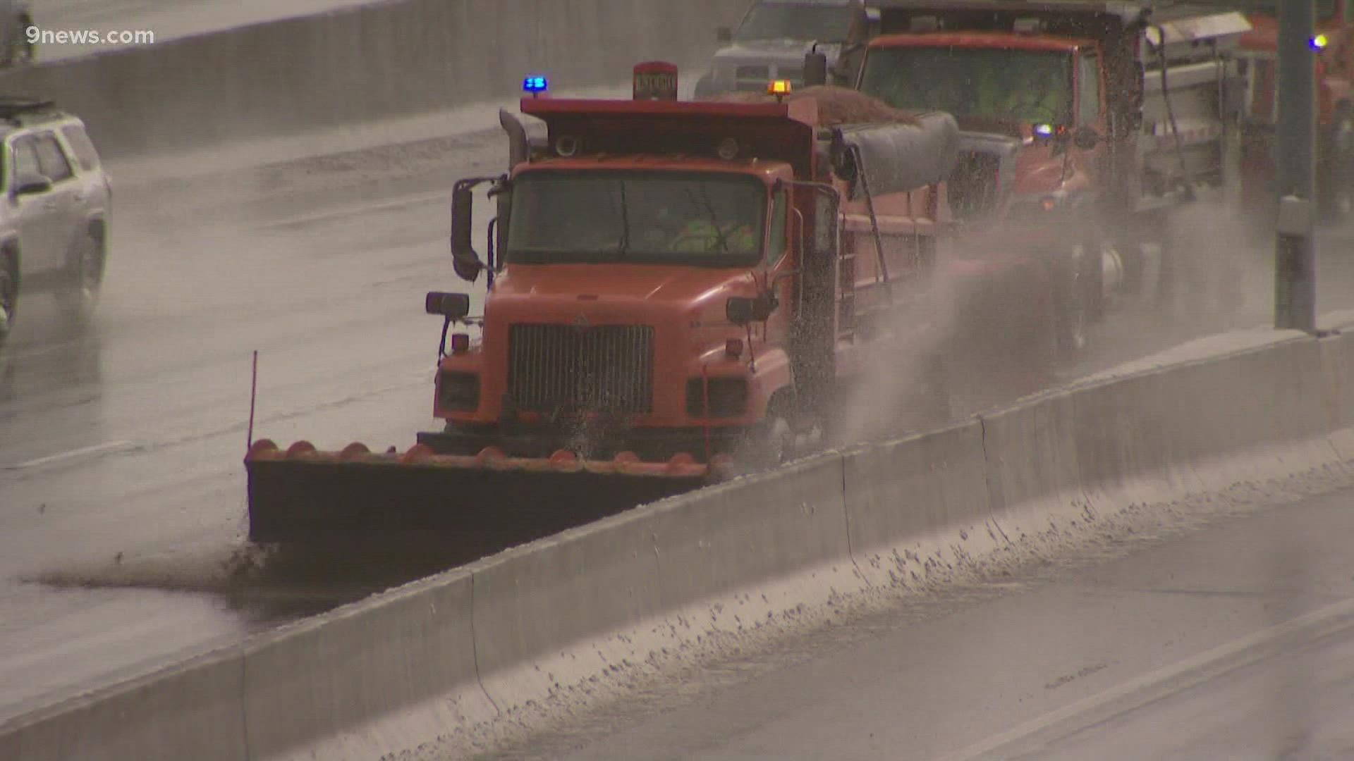 CDOT told 9NEWS they had more than 100 plows on the roads during Tuesday's snowstorm, even while they are short-staffed.