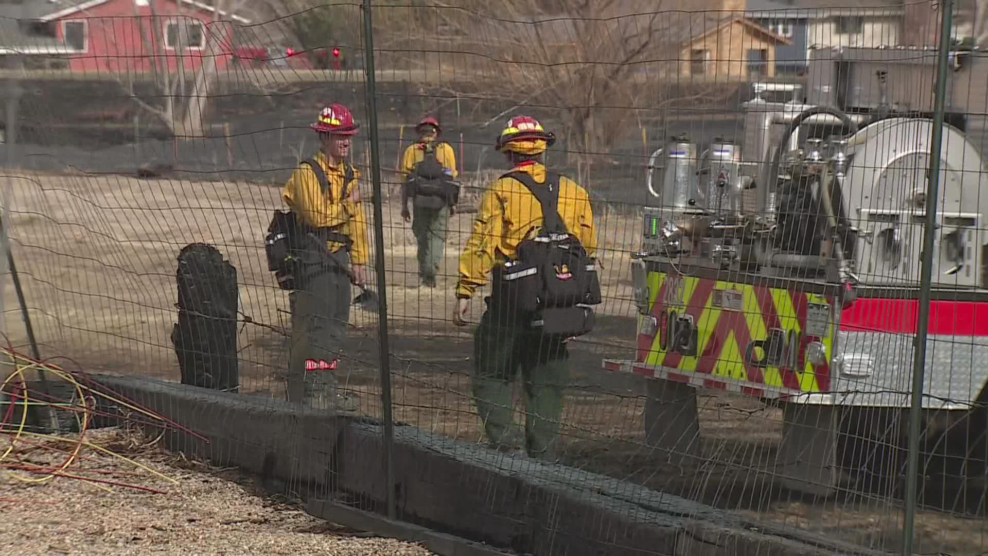 9News reporter Luis de Leon is in Boulder, where firefighters have been facing longs days.