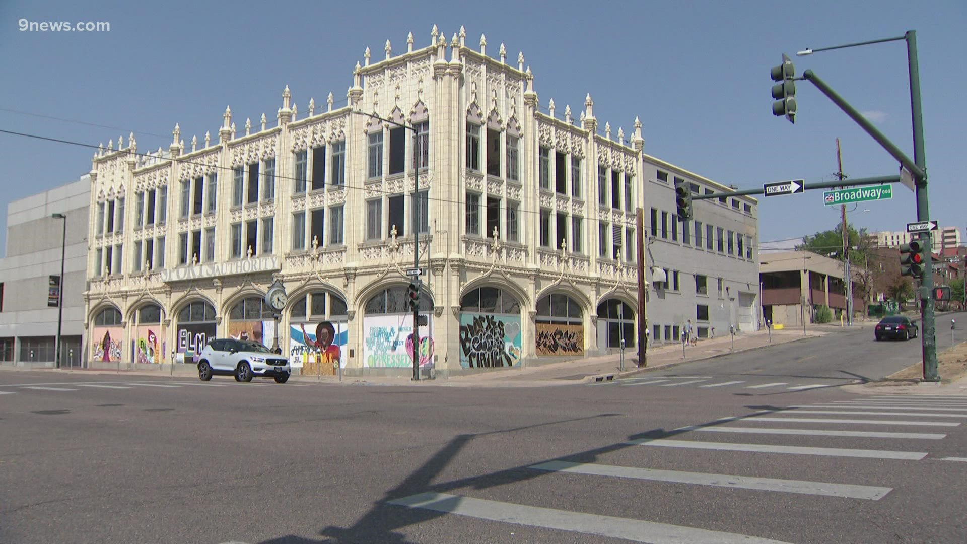 Developers want to tear down some of the buildings north of the Sports Castle and replace them with apartments.
