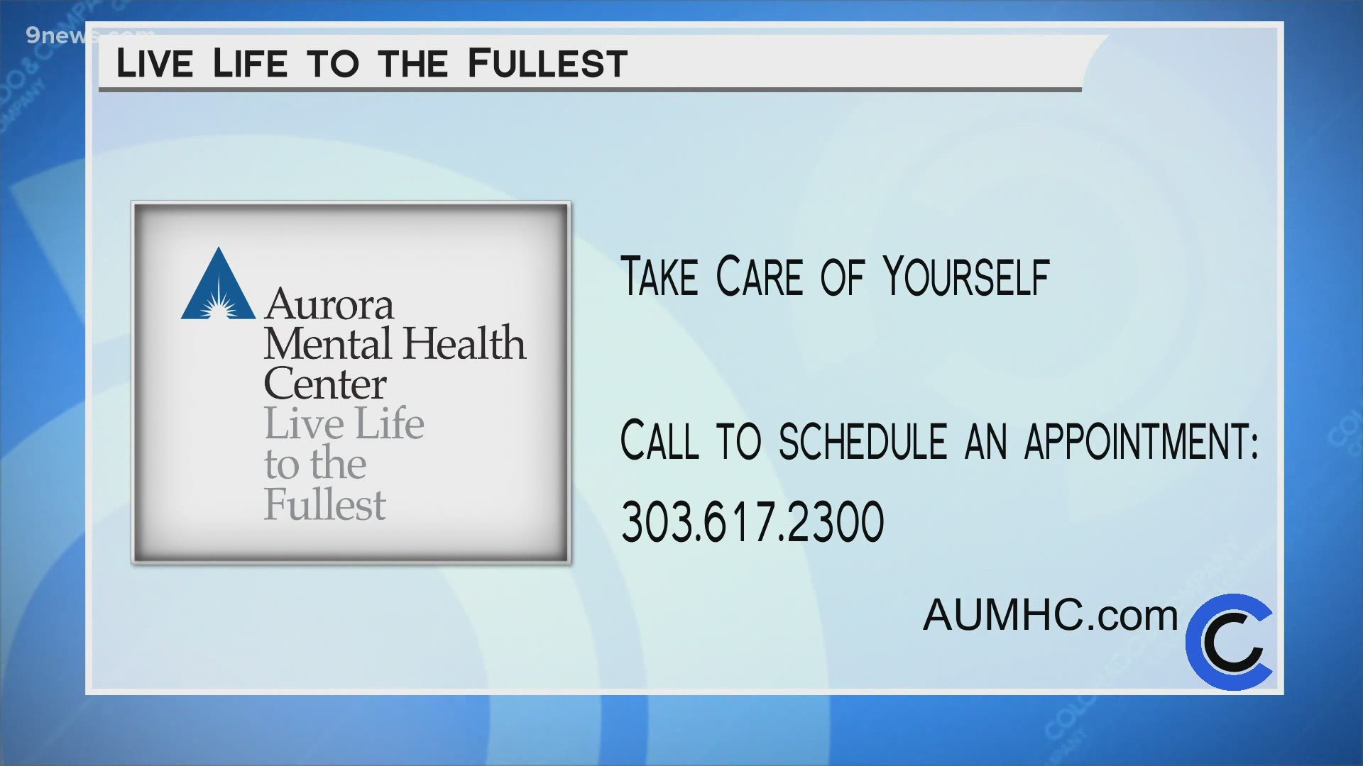 Call 303.617.2300 or visit AUMHC.org to find resources to help get you through these tough times.